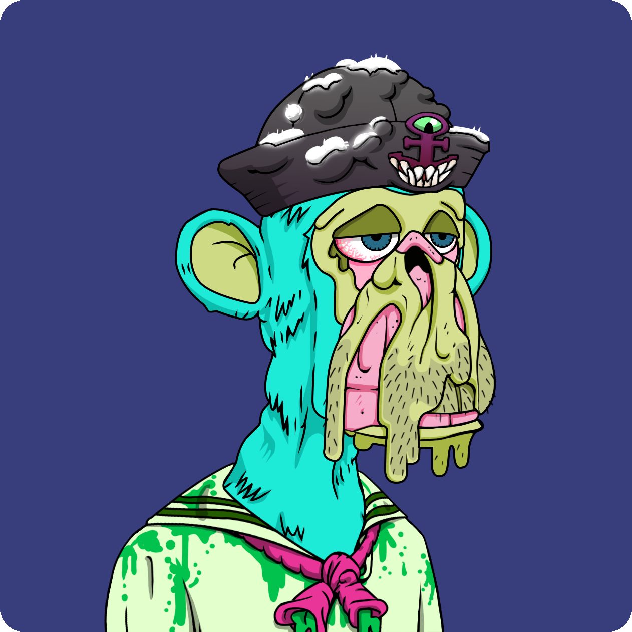 Yuga Labs - Mutant Ape Yacht Club - NFT # 198