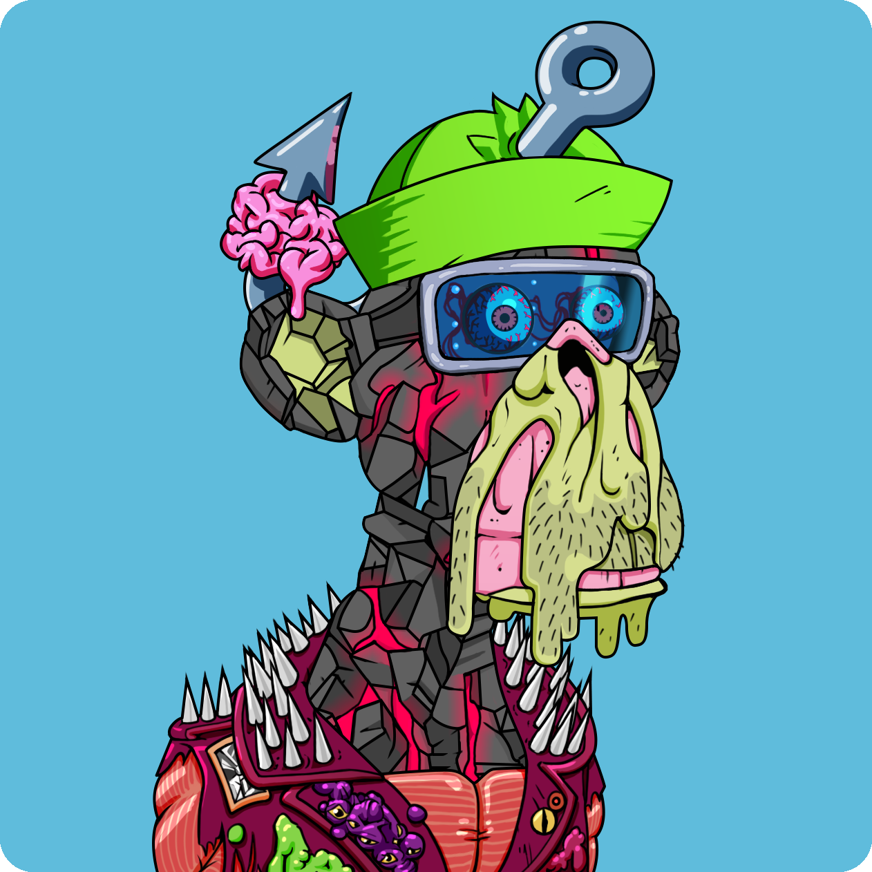 Yuga Labs - Mutant Ape Yacht Club - NFT # 23616