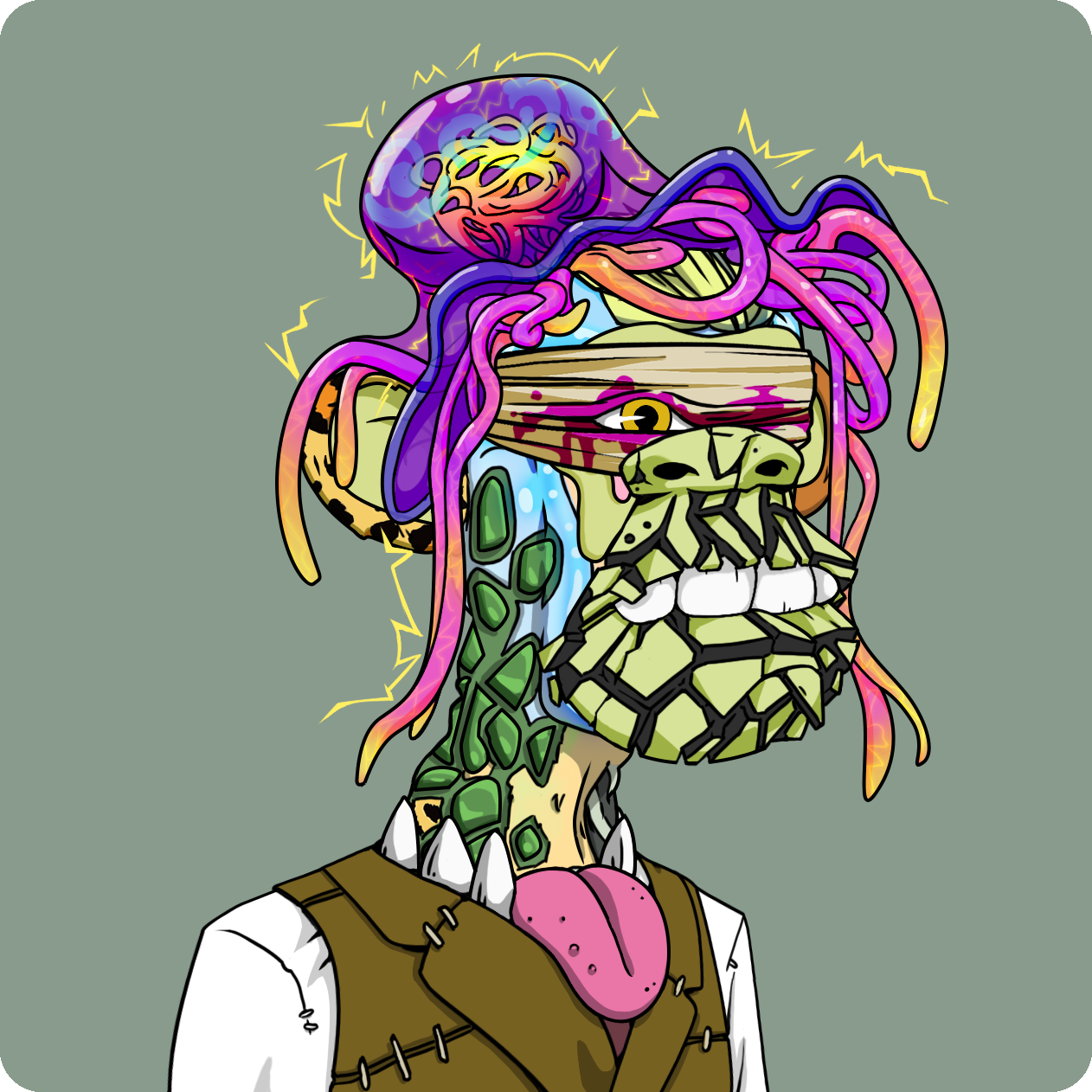 Yuga Labs - Mutant Ape Yacht Club - NFT # 24264