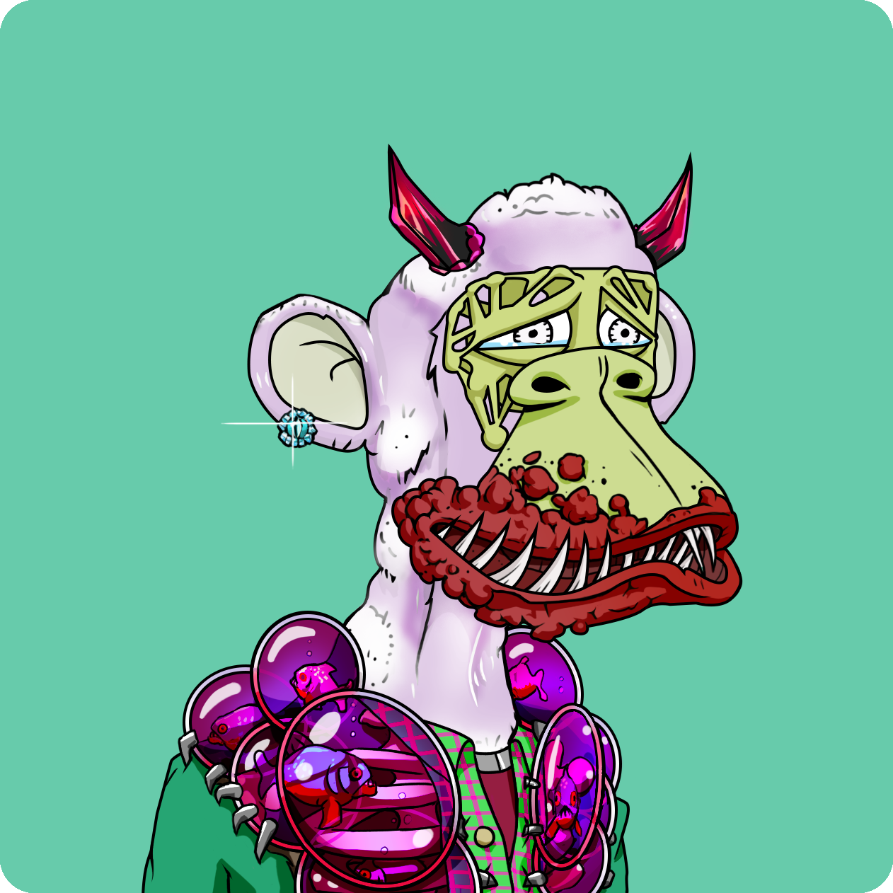 Yuga Labs - Mutant Ape Yacht Club - NFT # 9591