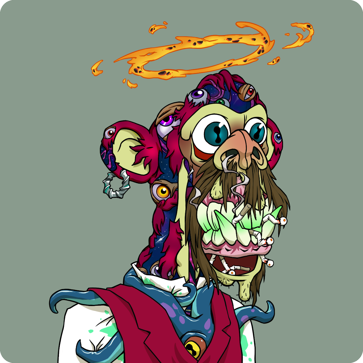 Yuga Labs - Mutant Ape Yacht Club - NFT # 5874