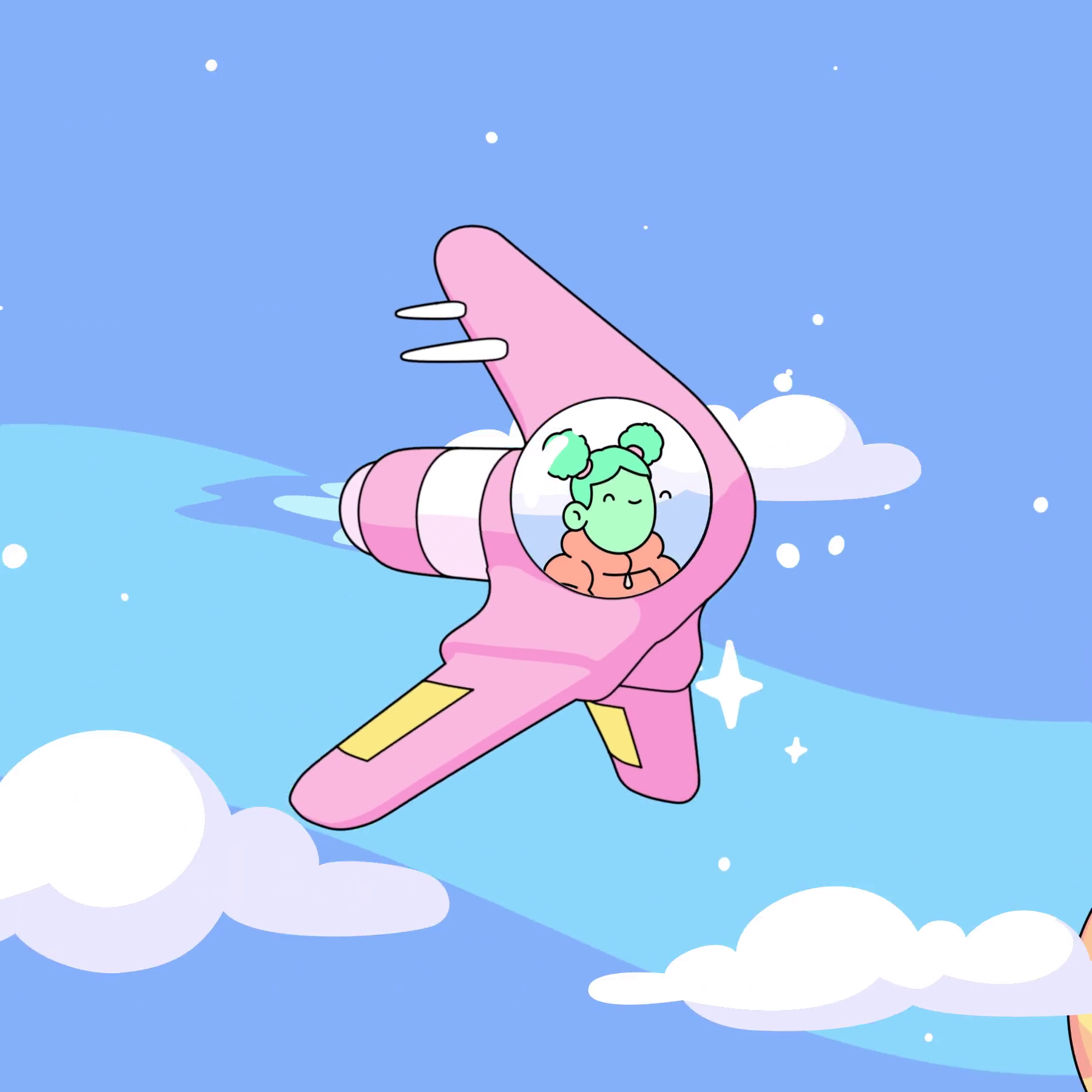 The Doodles Founders - Space Doodles - Space Doodle #9893 - NFT # 9893