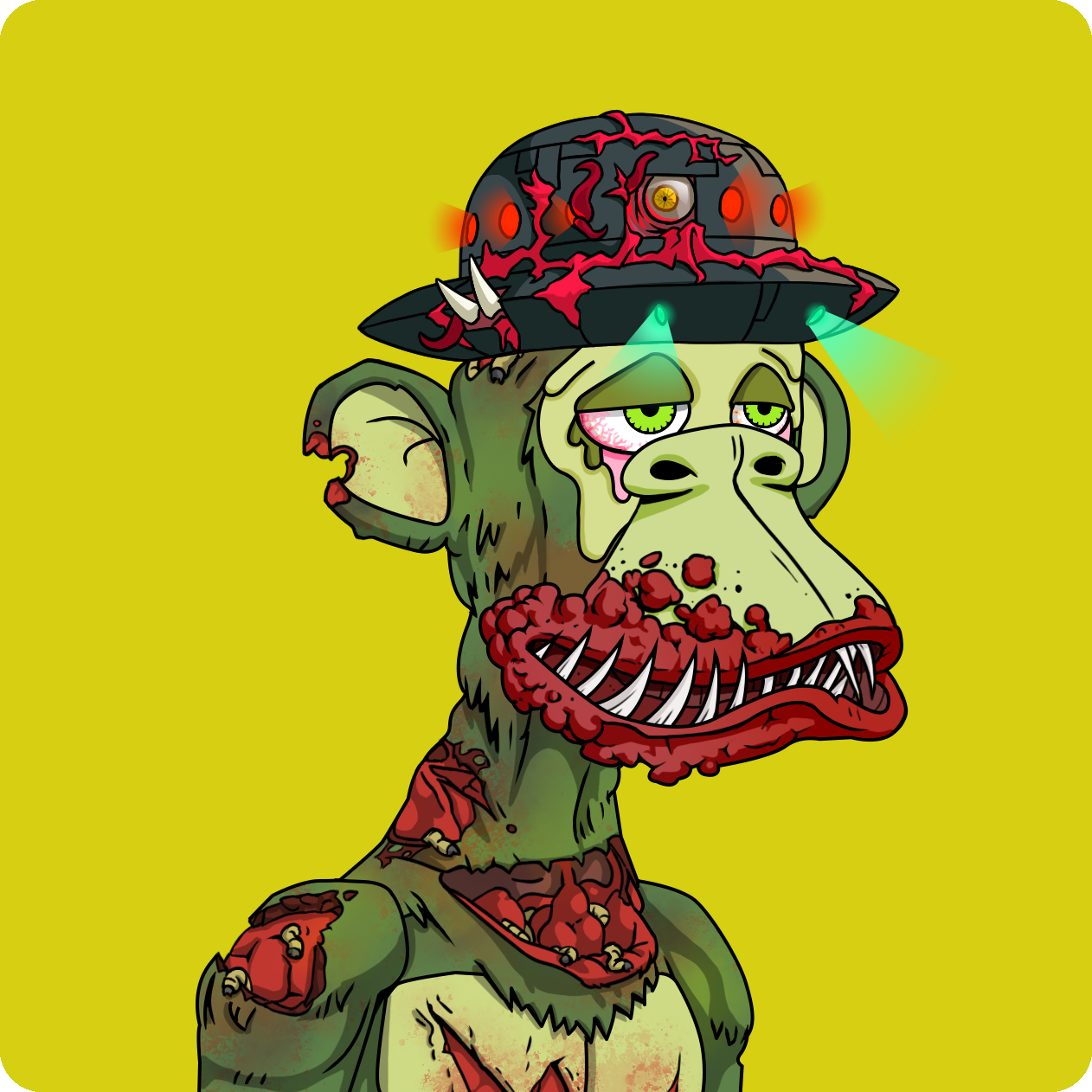 Yuga Labs - Mutant Ape Yacht Club - NFT # 25698