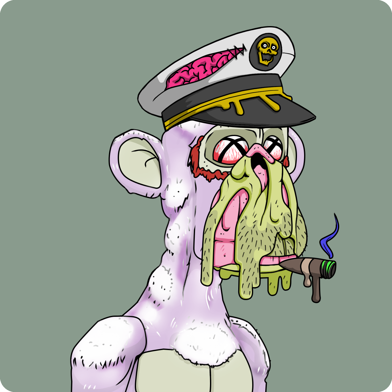 Yuga Labs - Mutant Ape Yacht Club - NFT # 5871