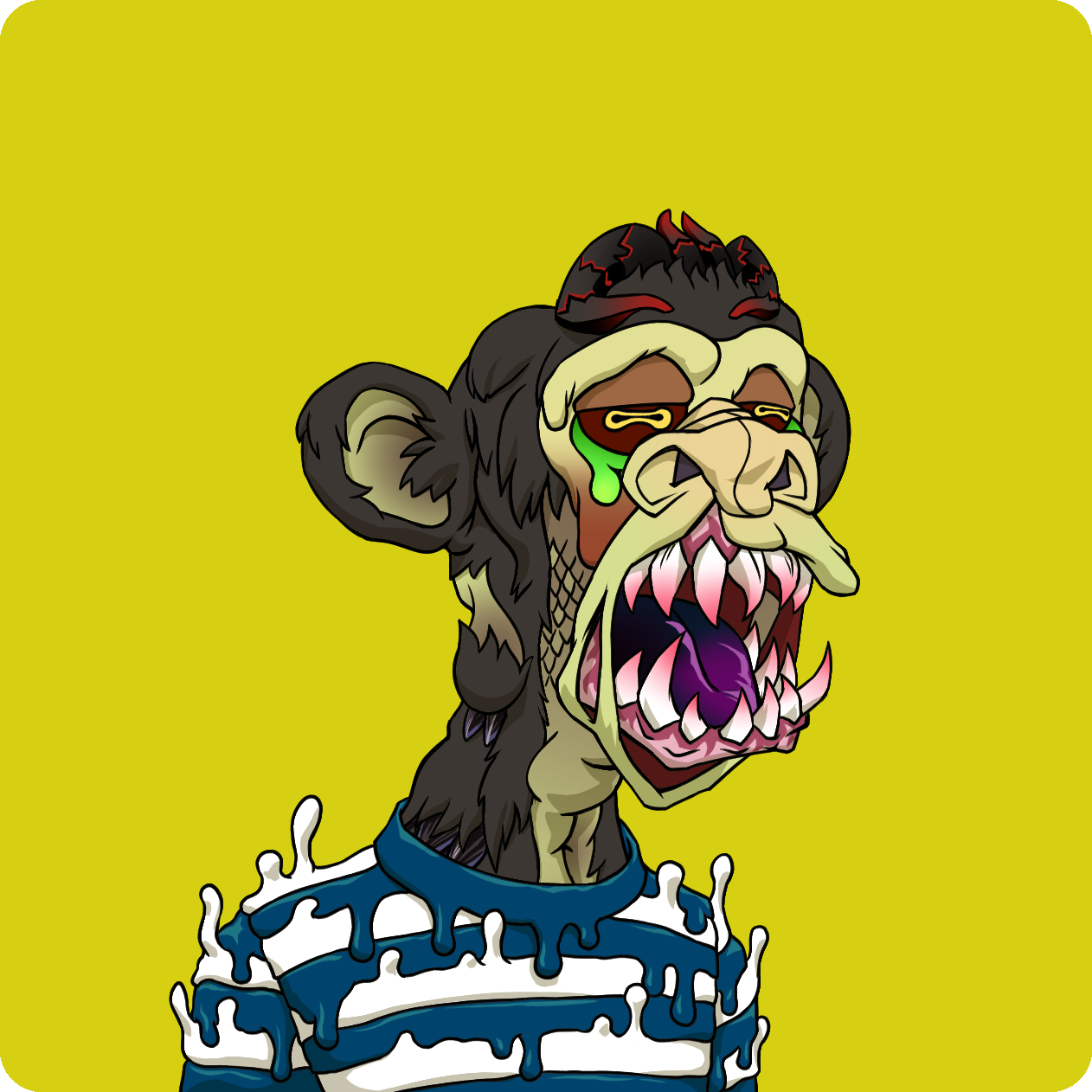 Yuga Labs - Mutant Ape Yacht Club - NFT # 5290