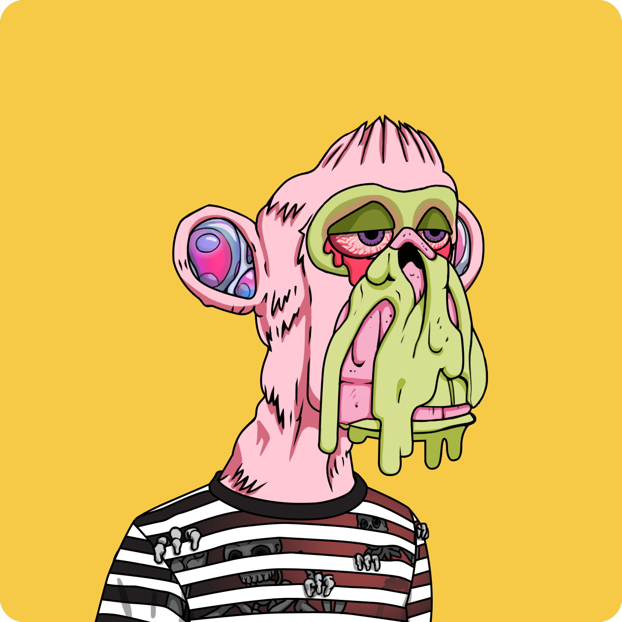 Yuga Labs - Mutant Ape Yacht Club - NFT # 12558