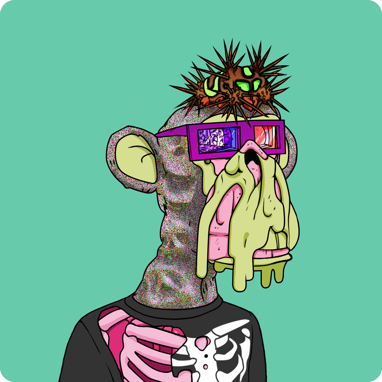 Yuga Labs - Mutant Ape Yacht Club - NFT # 6106