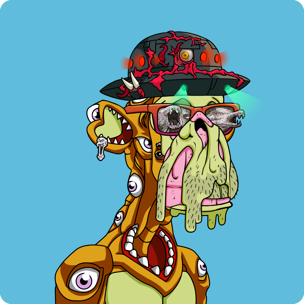 Yuga Labs - Mutant Ape Yacht Club - NFT # 9825