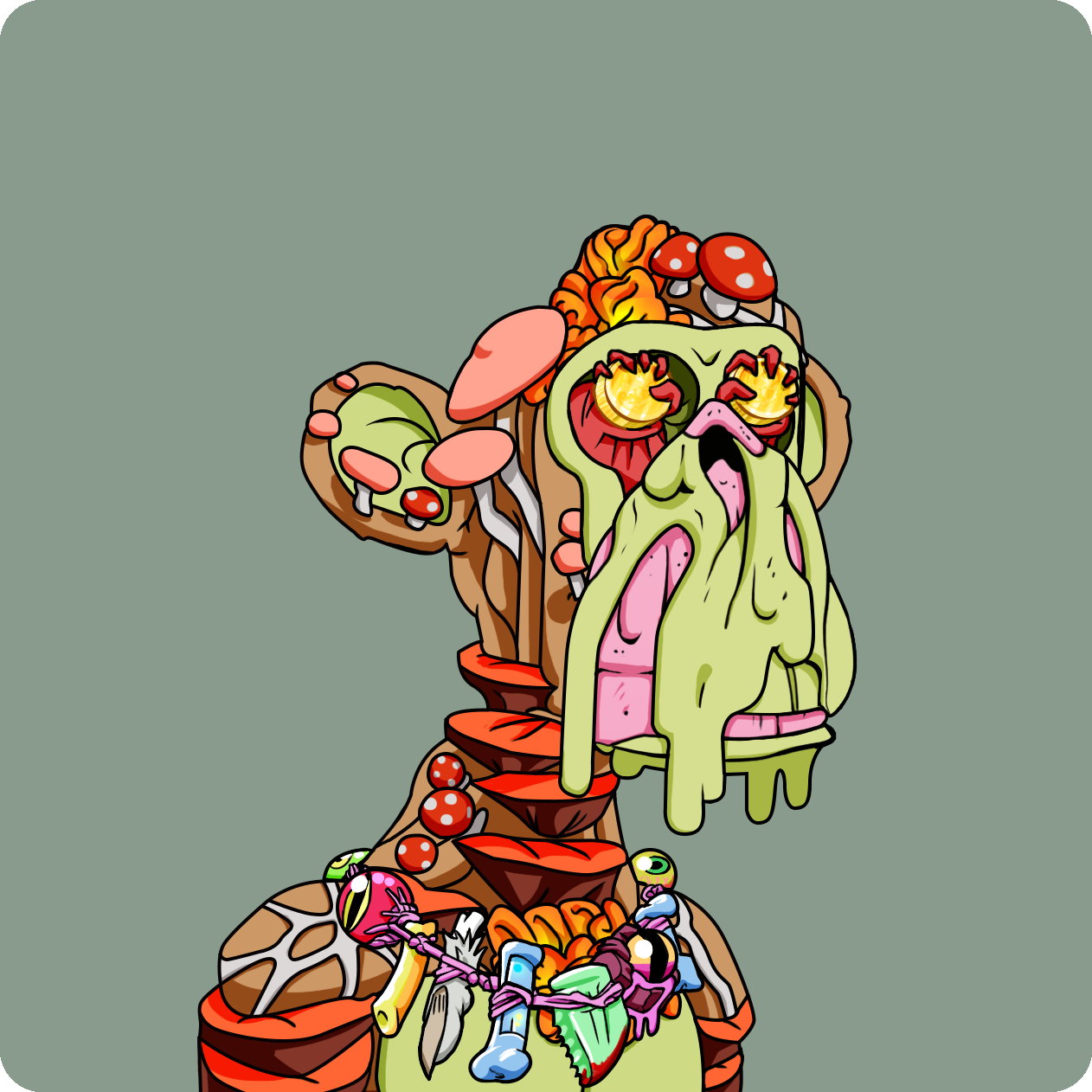 Yuga Labs - Mutant Ape Yacht Club - NFT # 1274