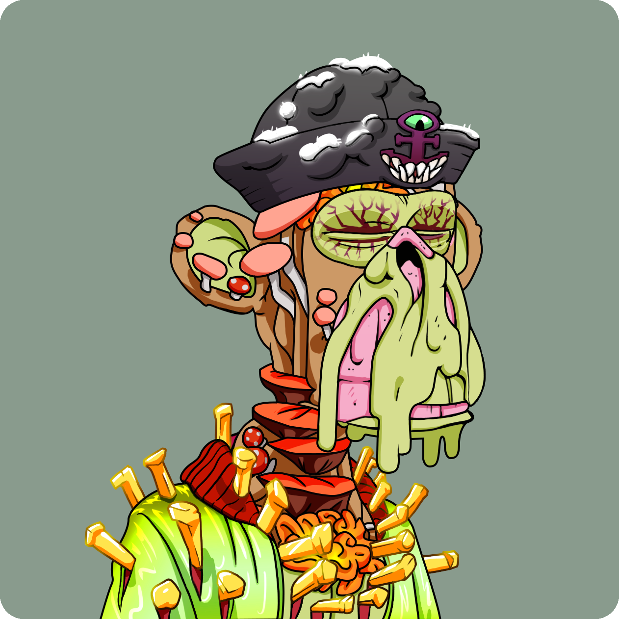 Yuga Labs - Mutant Ape Yacht Club - NFT # 19530