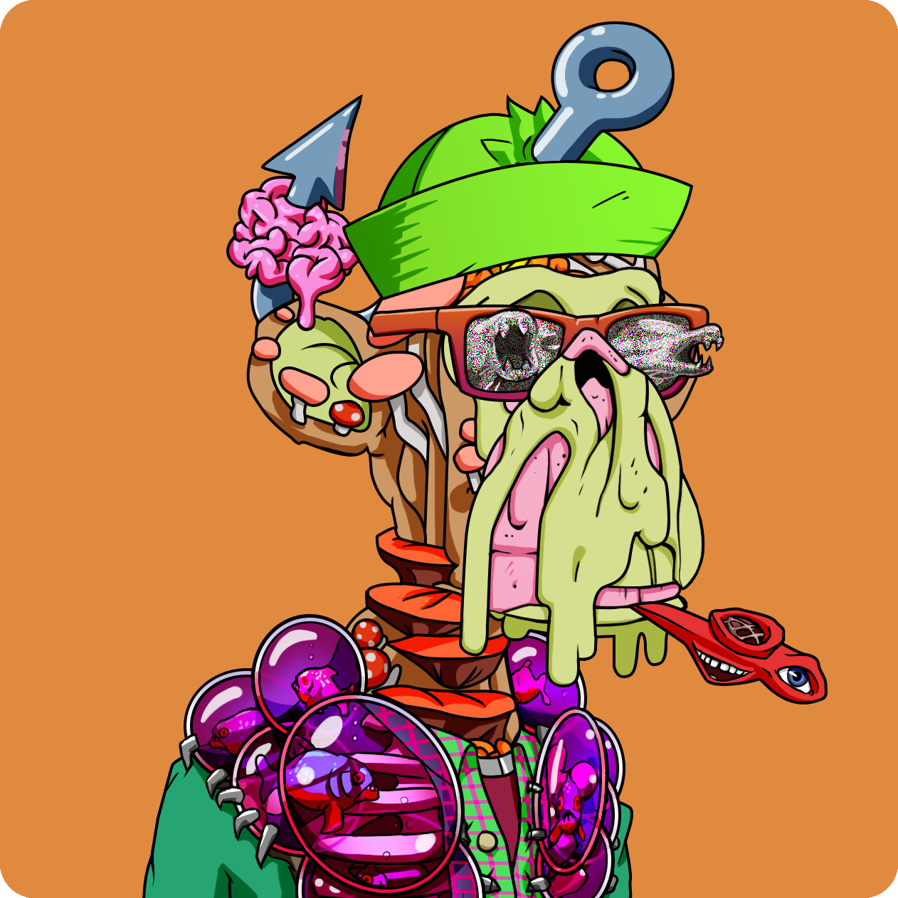 Yuga Labs - Mutant Ape Yacht Club - NFT # 3223