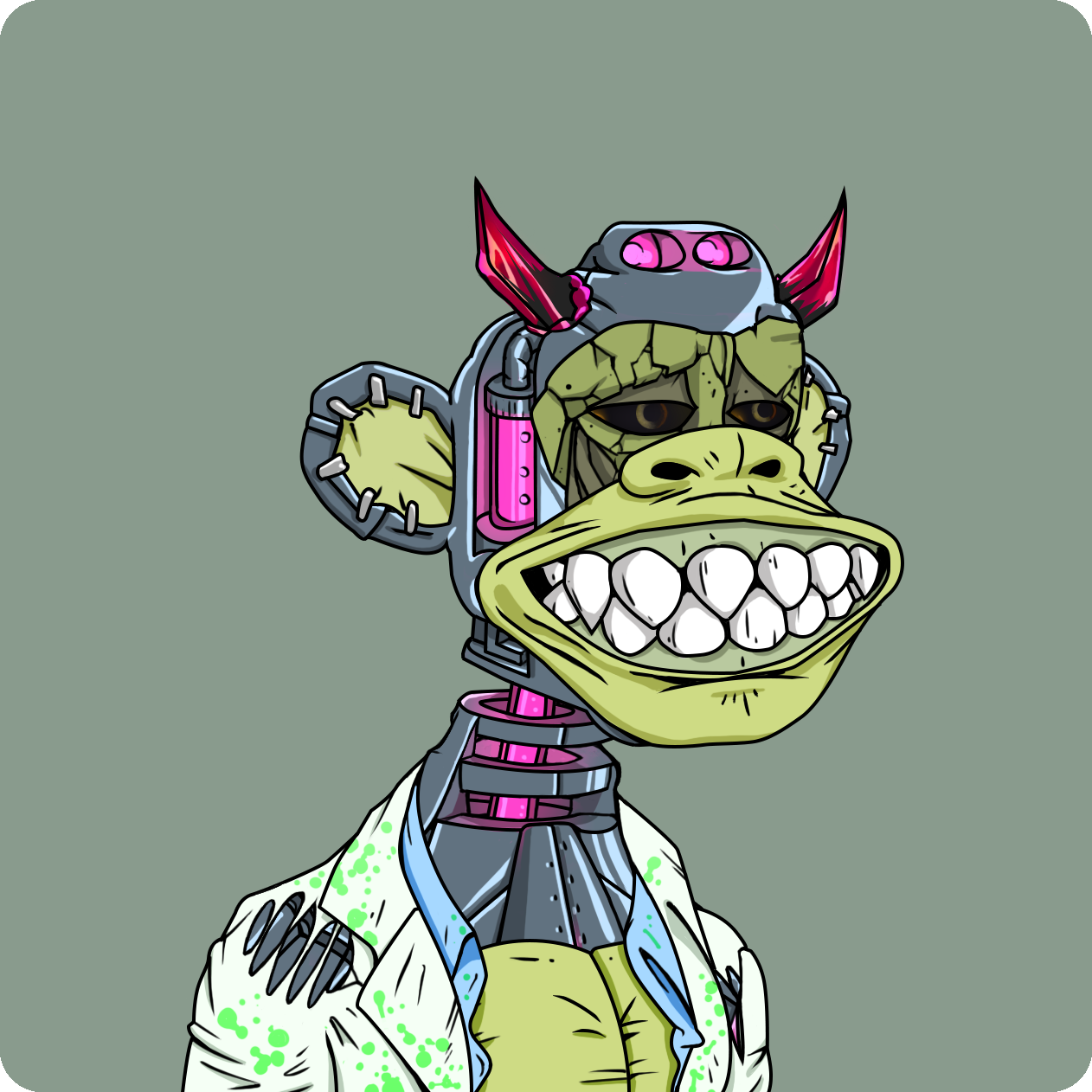 Yuga Labs - Mutant Ape Yacht Club - NFT # 110