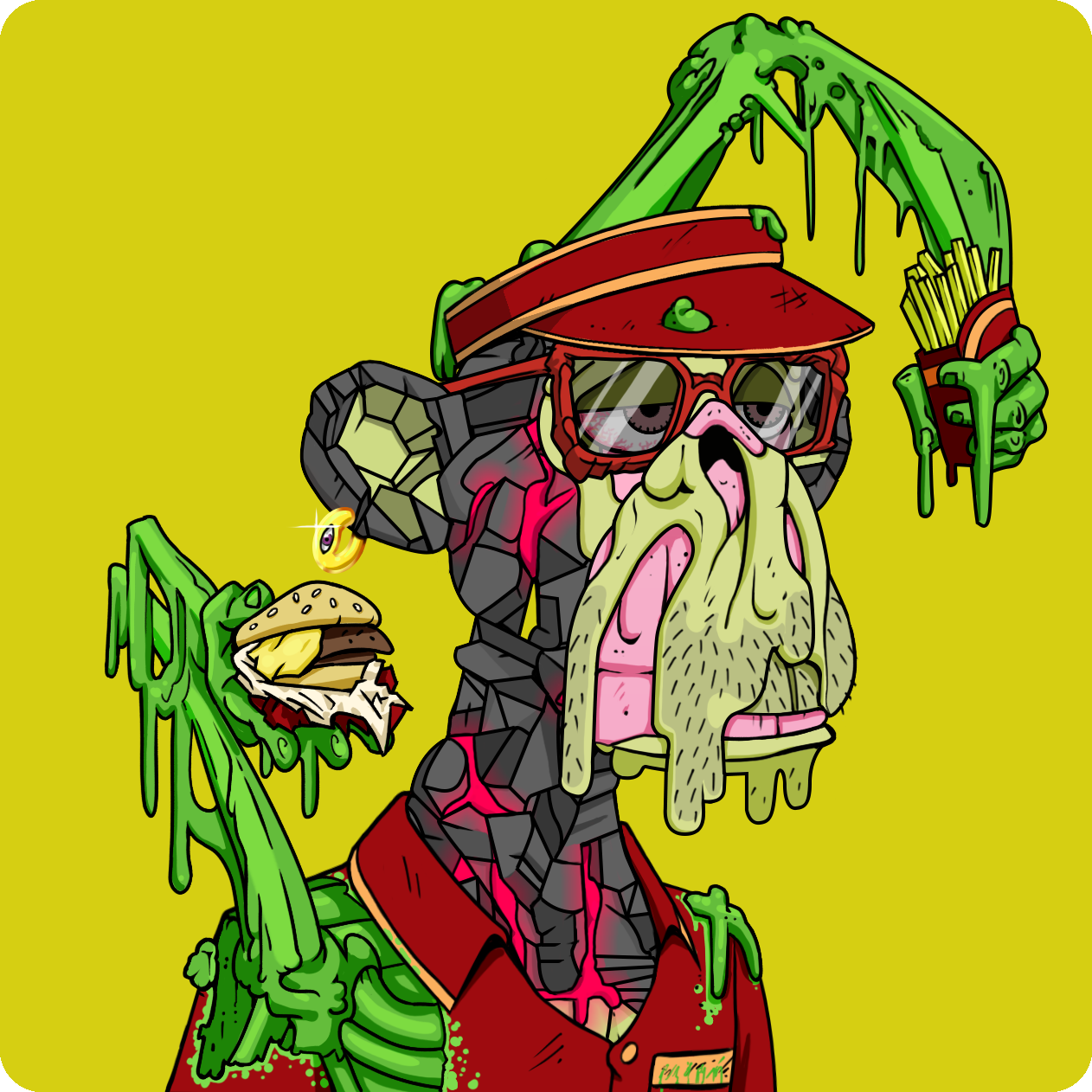 Yuga Labs - Mutant Ape Yacht Club - NFT # 10558