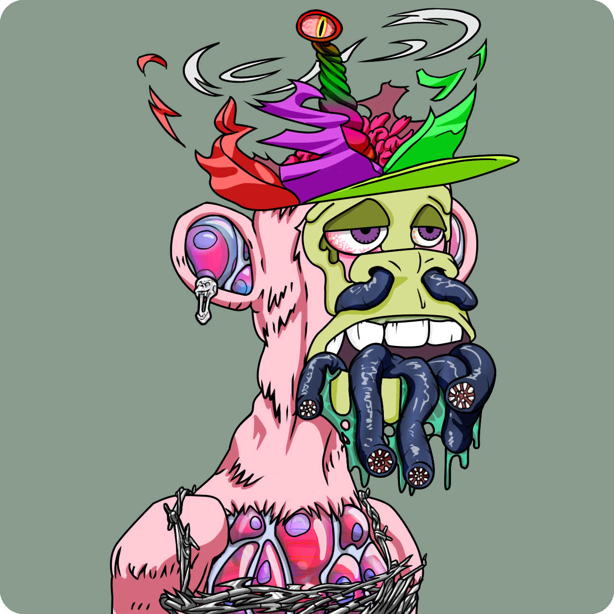 Yuga Labs - Mutant Ape Yacht Club - NFT # 6360