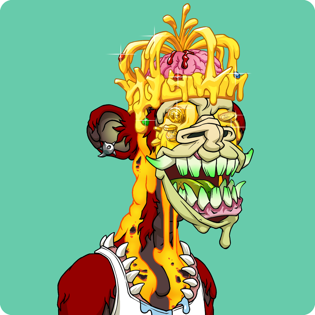 Yuga Labs - Mutant Ape Yacht Club - NFT # 21497