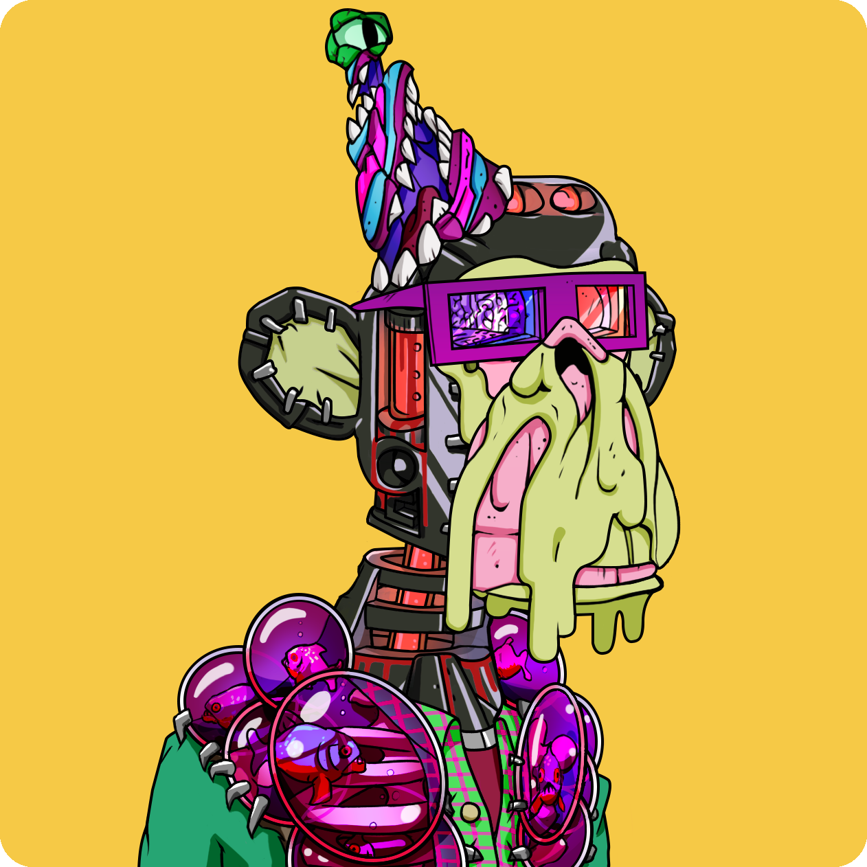 Yuga Labs - Mutant Ape Yacht Club - NFT # 4704