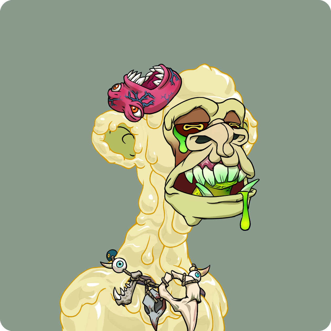 Yuga Labs - Mutant Ape Yacht Club - NFT # 24081