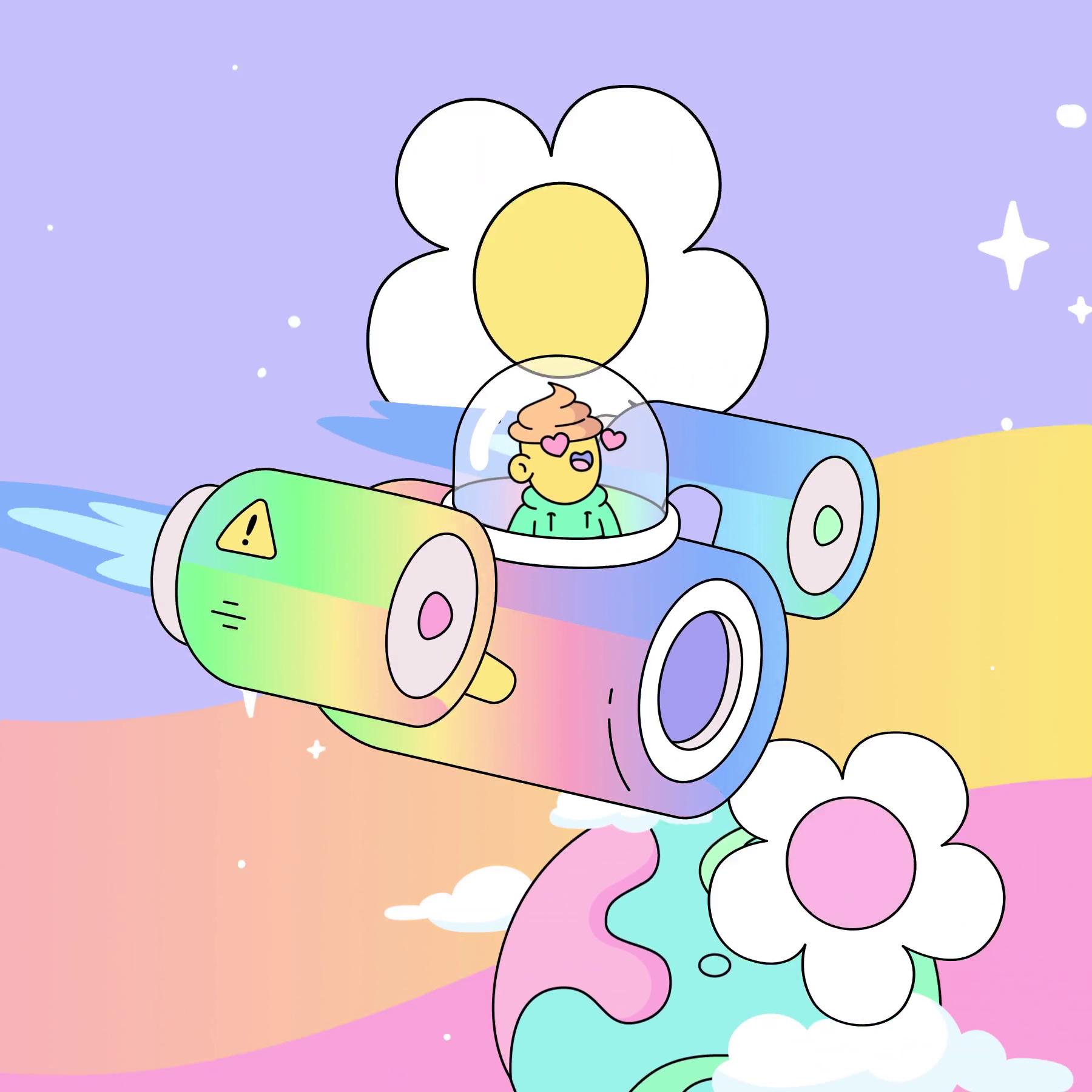 The Doodles Founders - Space Doodles - Space Doodle #151 - NFT # 151