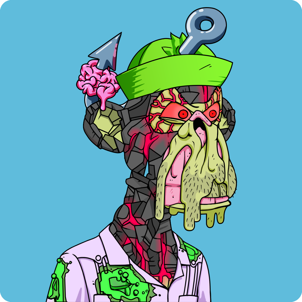 Yuga Labs - Mutant Ape Yacht Club - NFT # 6753