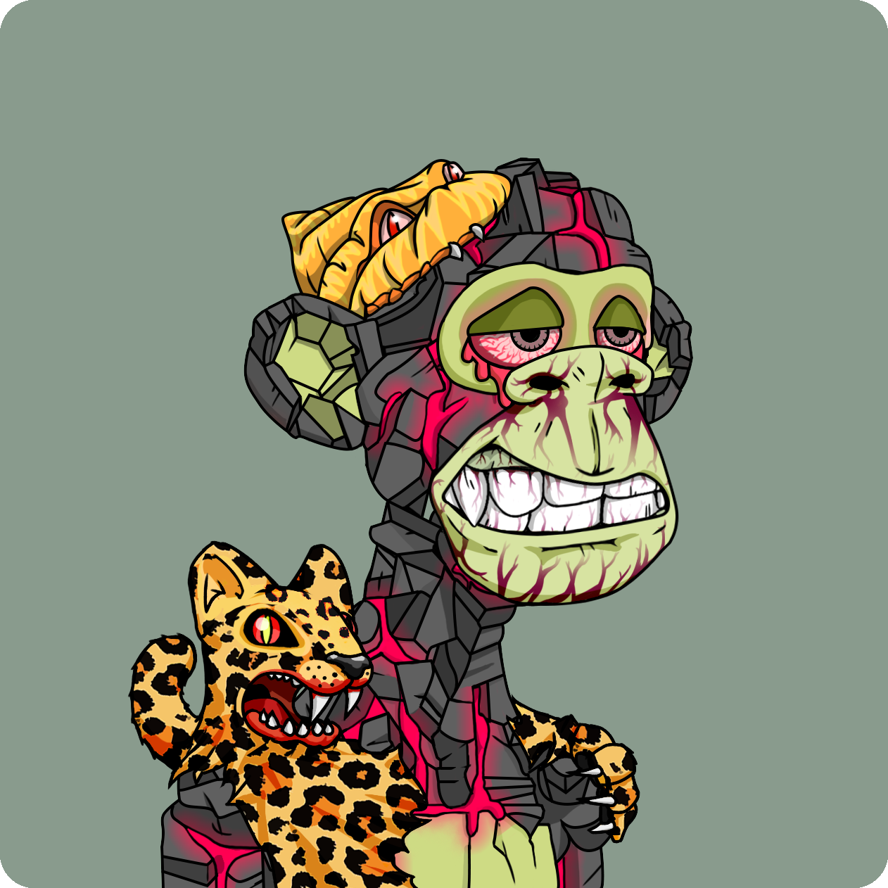 Yuga Labs - Mutant Ape Yacht Club - NFT # 1797