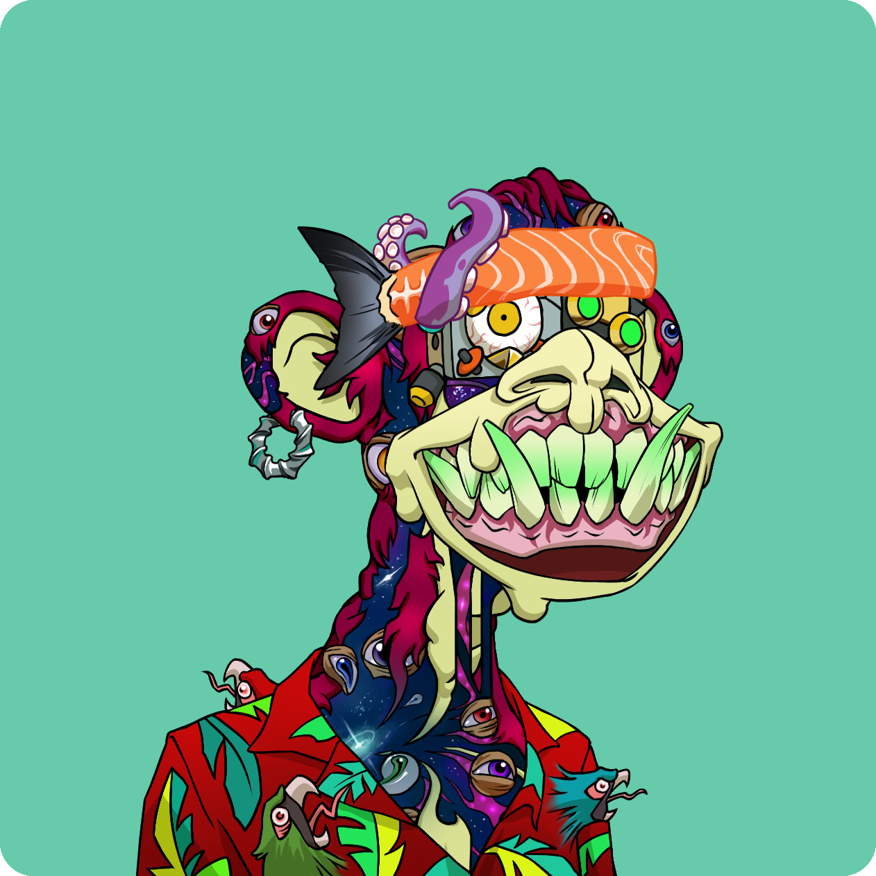 Yuga Labs - Mutant Ape Yacht Club - NFT # 2276