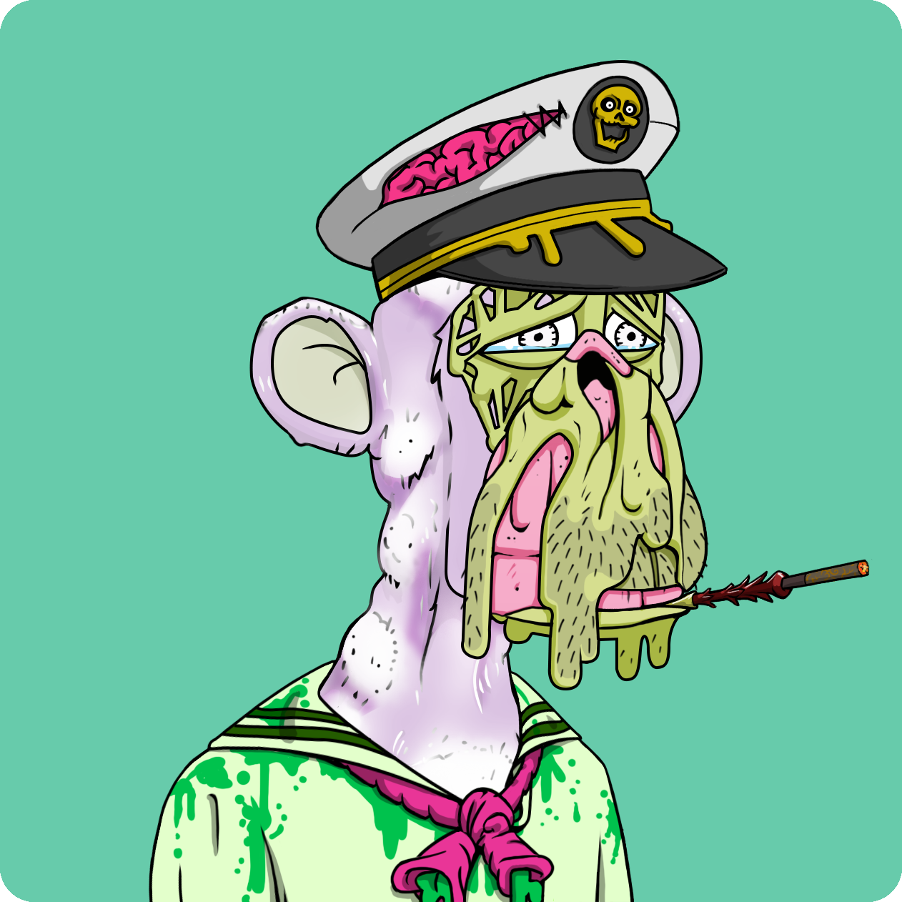 Yuga Labs - Mutant Ape Yacht Club - NFT # 25144