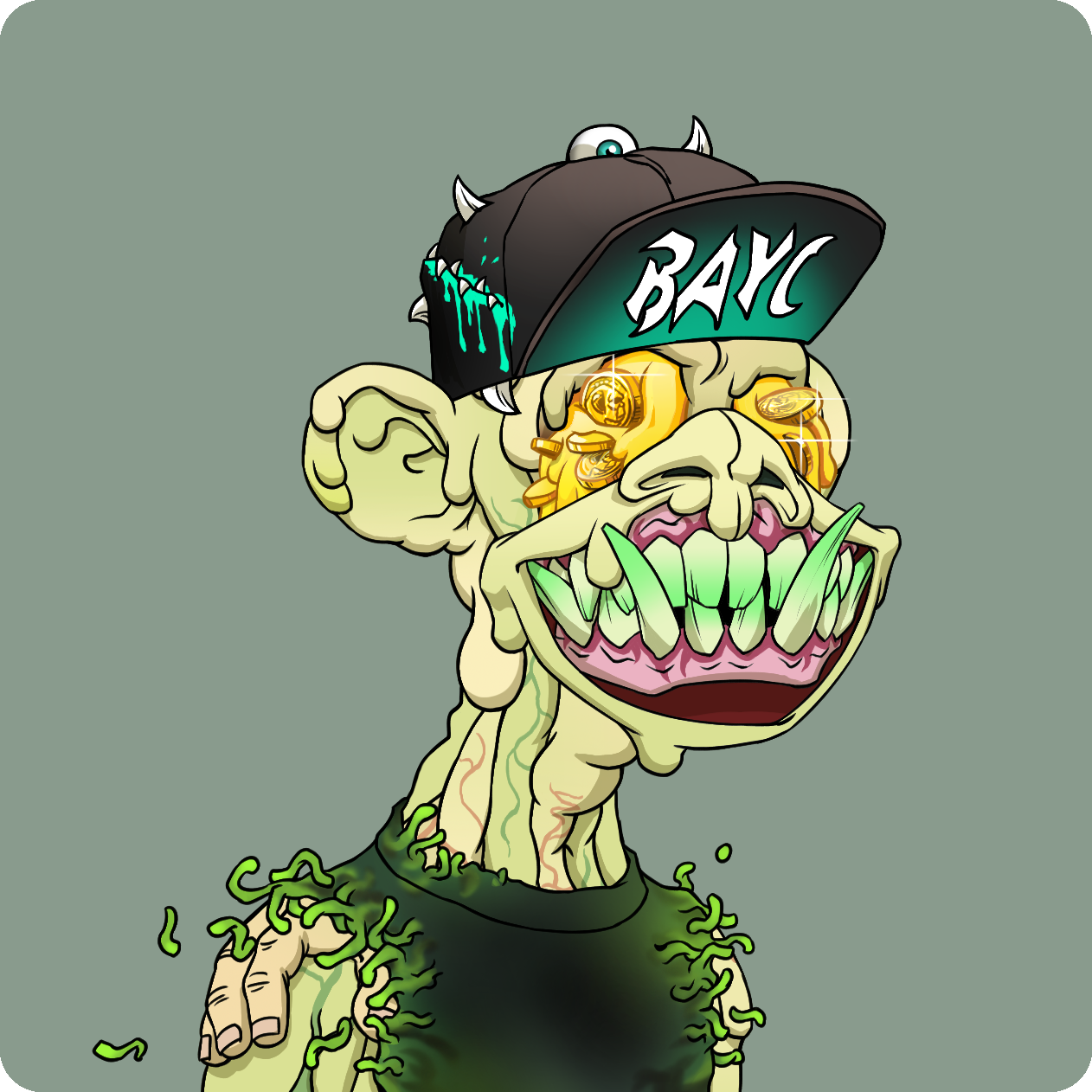 Yuga Labs - Mutant Ape Yacht Club - NFT # 10861