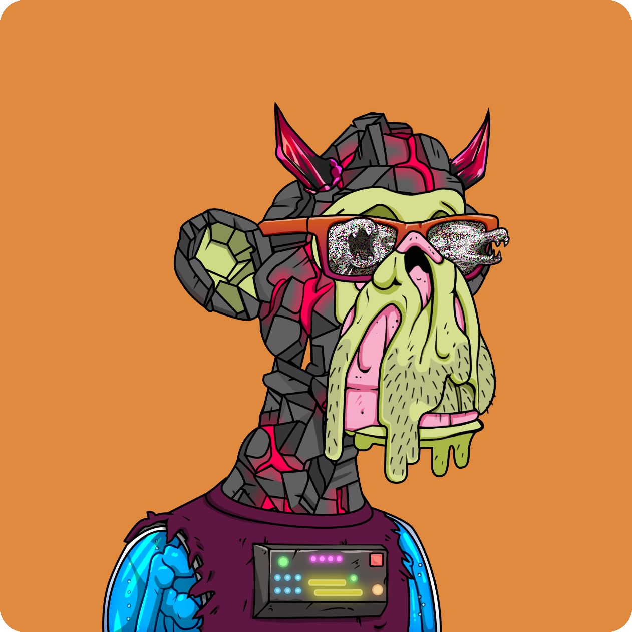 Yuga Labs - Mutant Ape Yacht Club - NFT # 9538