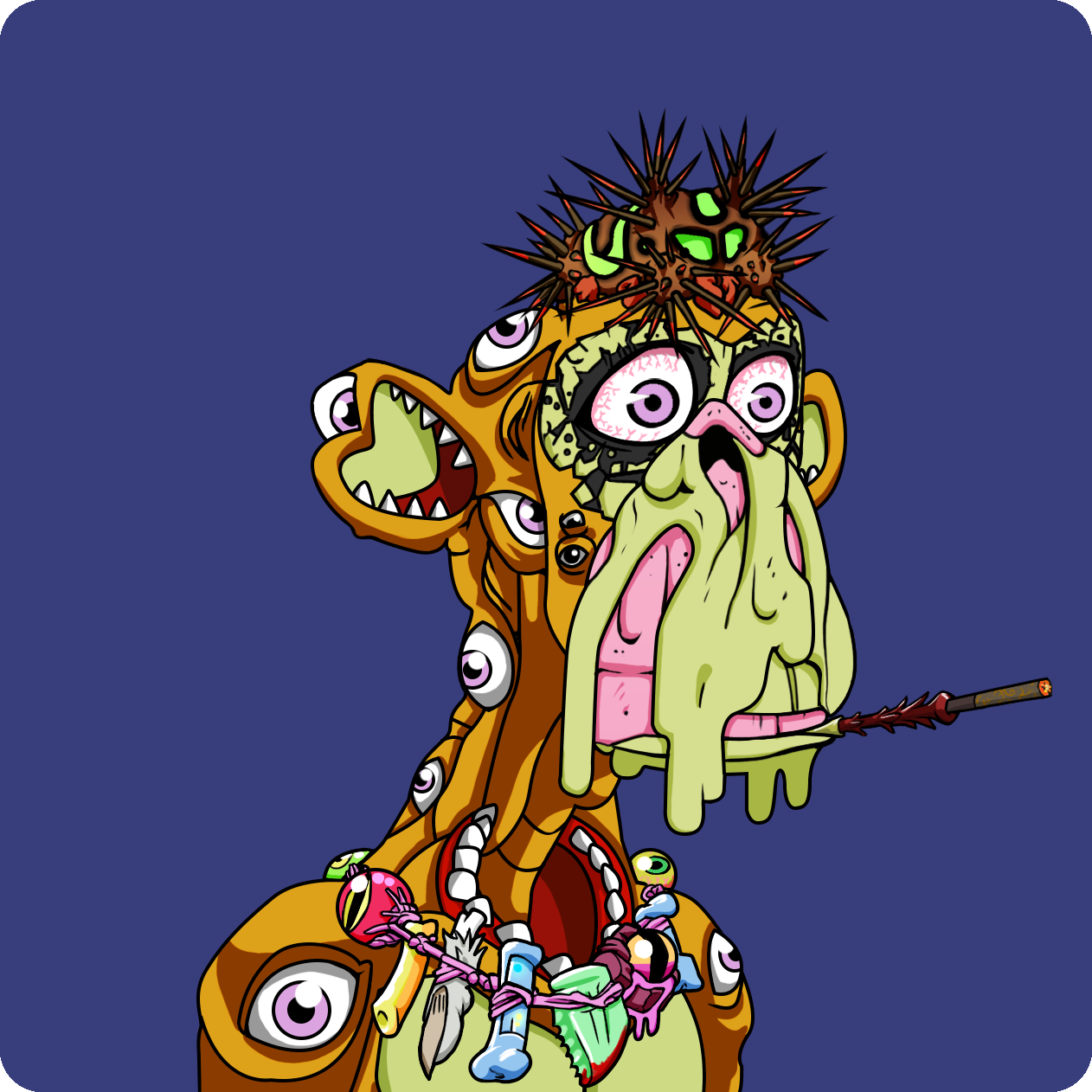 Yuga Labs - Mutant Ape Yacht Club - NFT # 12416