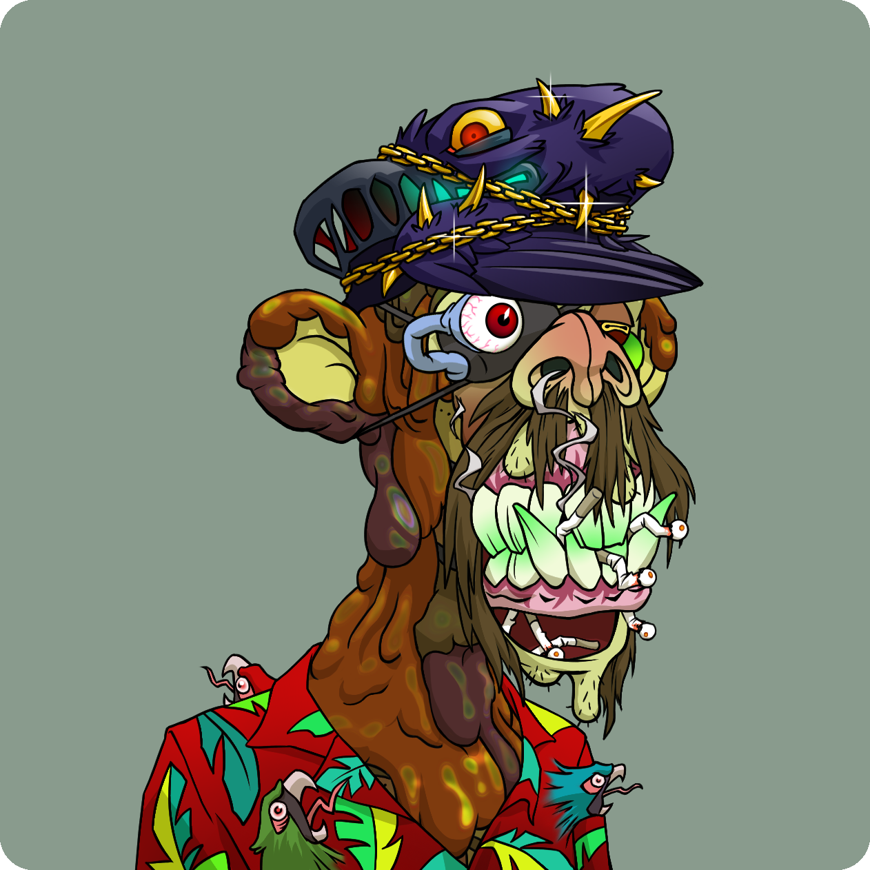 Yuga Labs - Mutant Ape Yacht Club - NFT # 10703