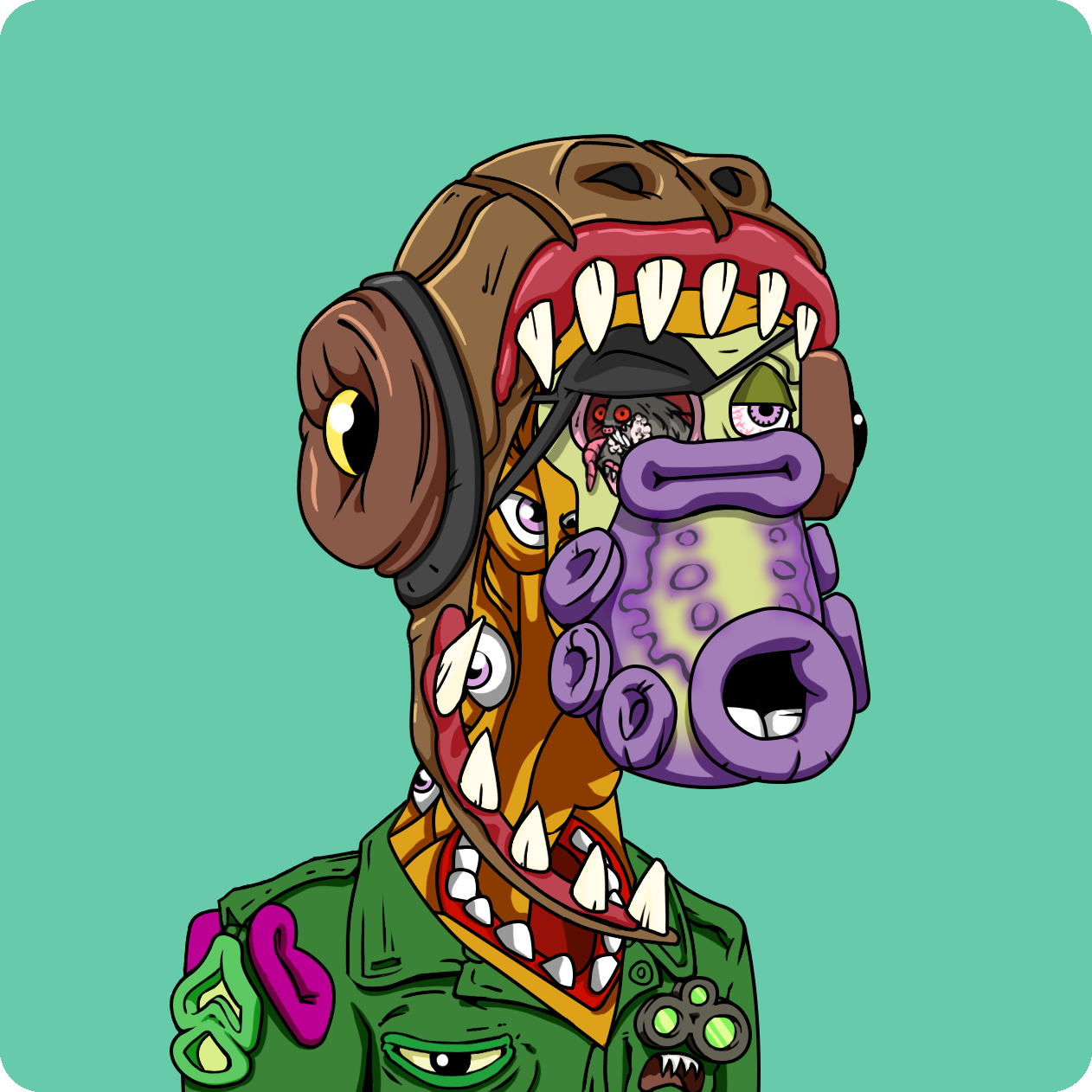 Yuga Labs - Mutant Ape Yacht Club - NFT # 5493