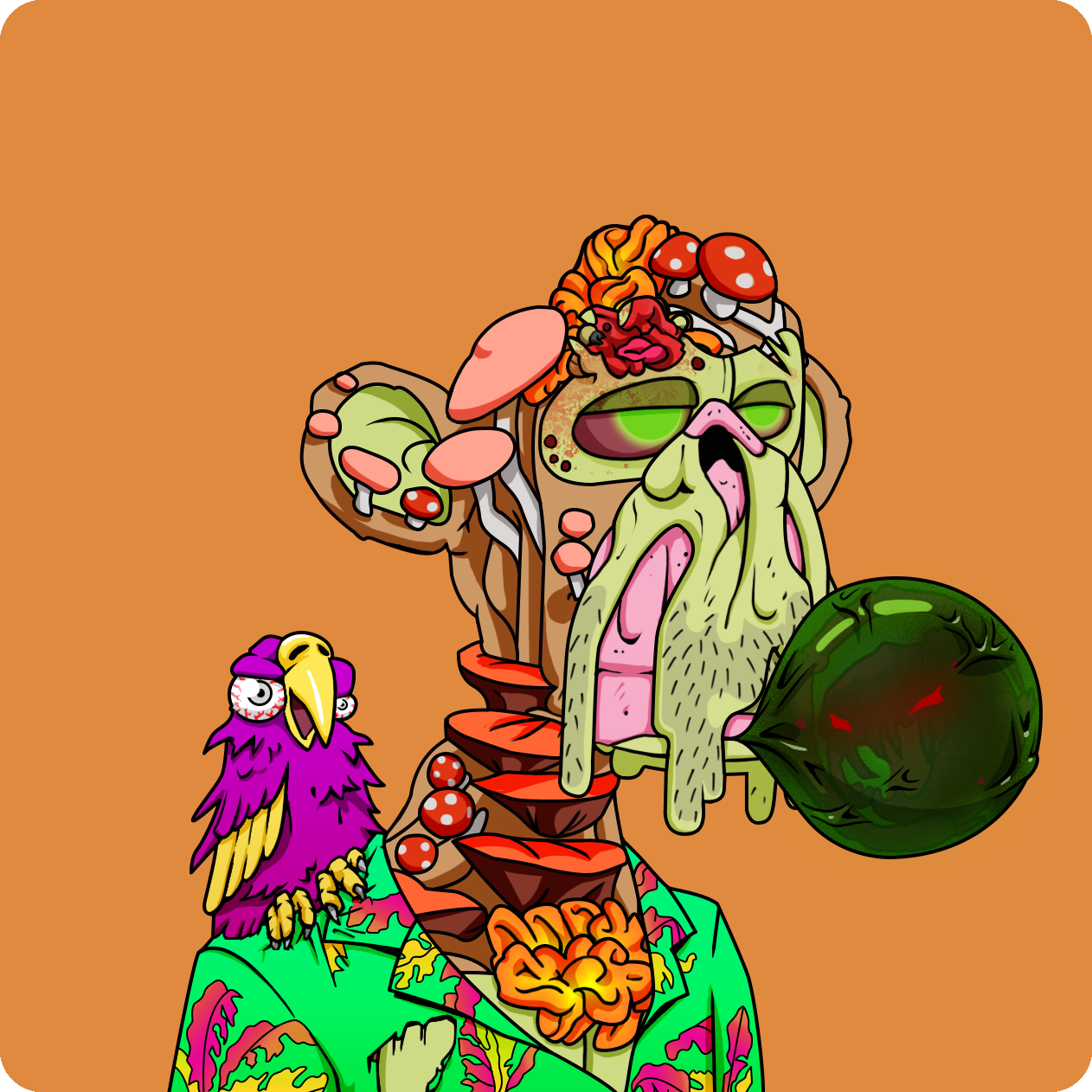 Yuga Labs - Mutant Ape Yacht Club - NFT # 12506