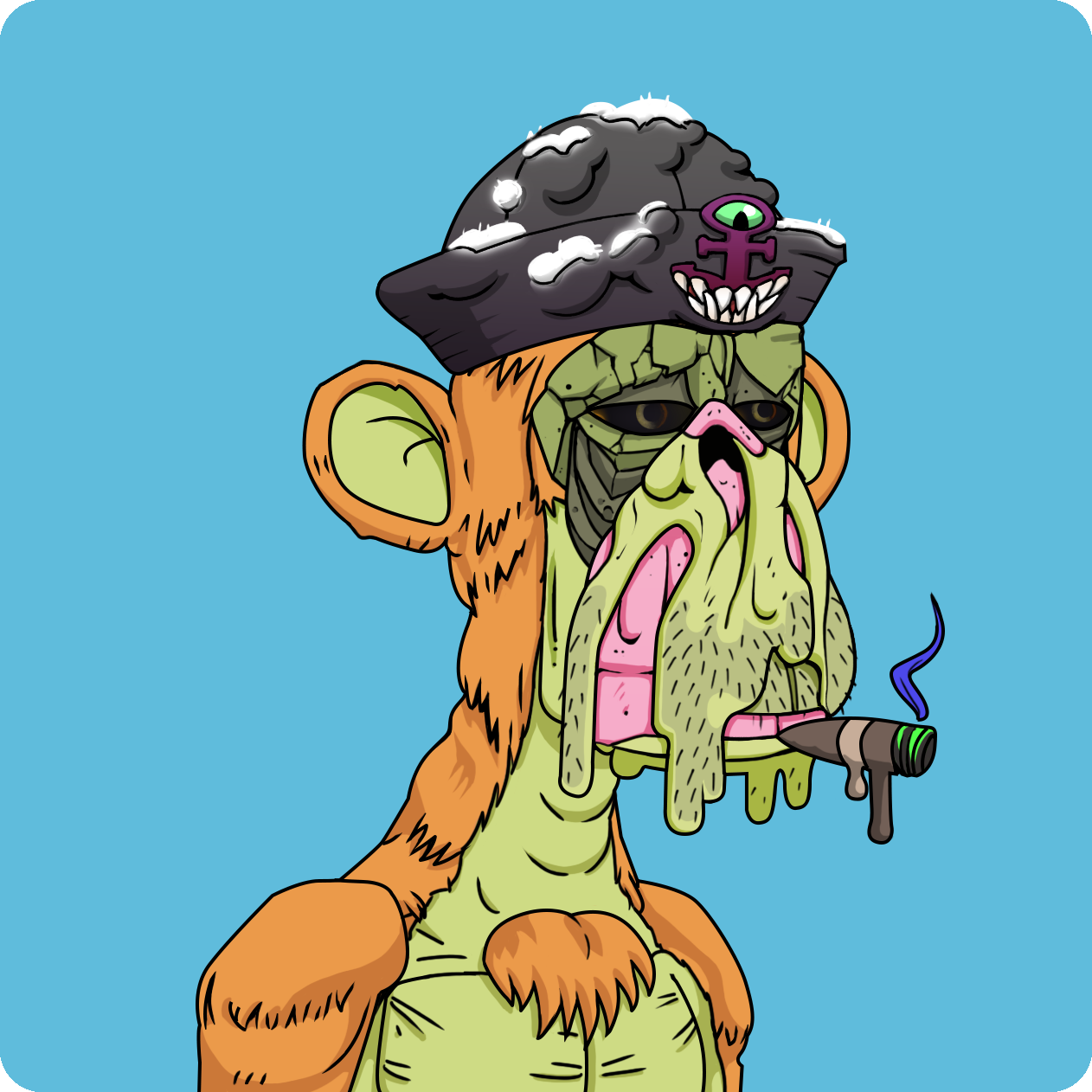 Yuga Labs - Mutant Ape Yacht Club - NFT # 21368