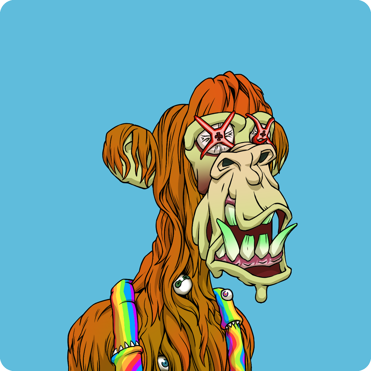 Yuga Labs - Mutant Ape Yacht Club - NFT # 10743