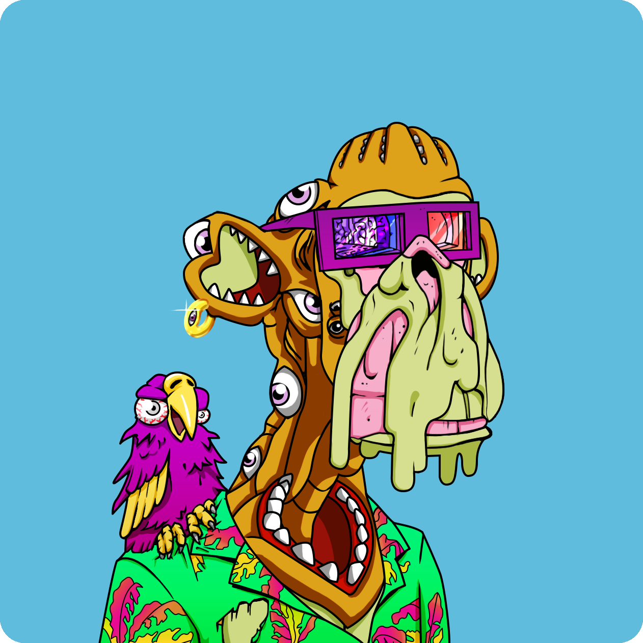 Yuga Labs - Mutant Ape Yacht Club - NFT # 12968