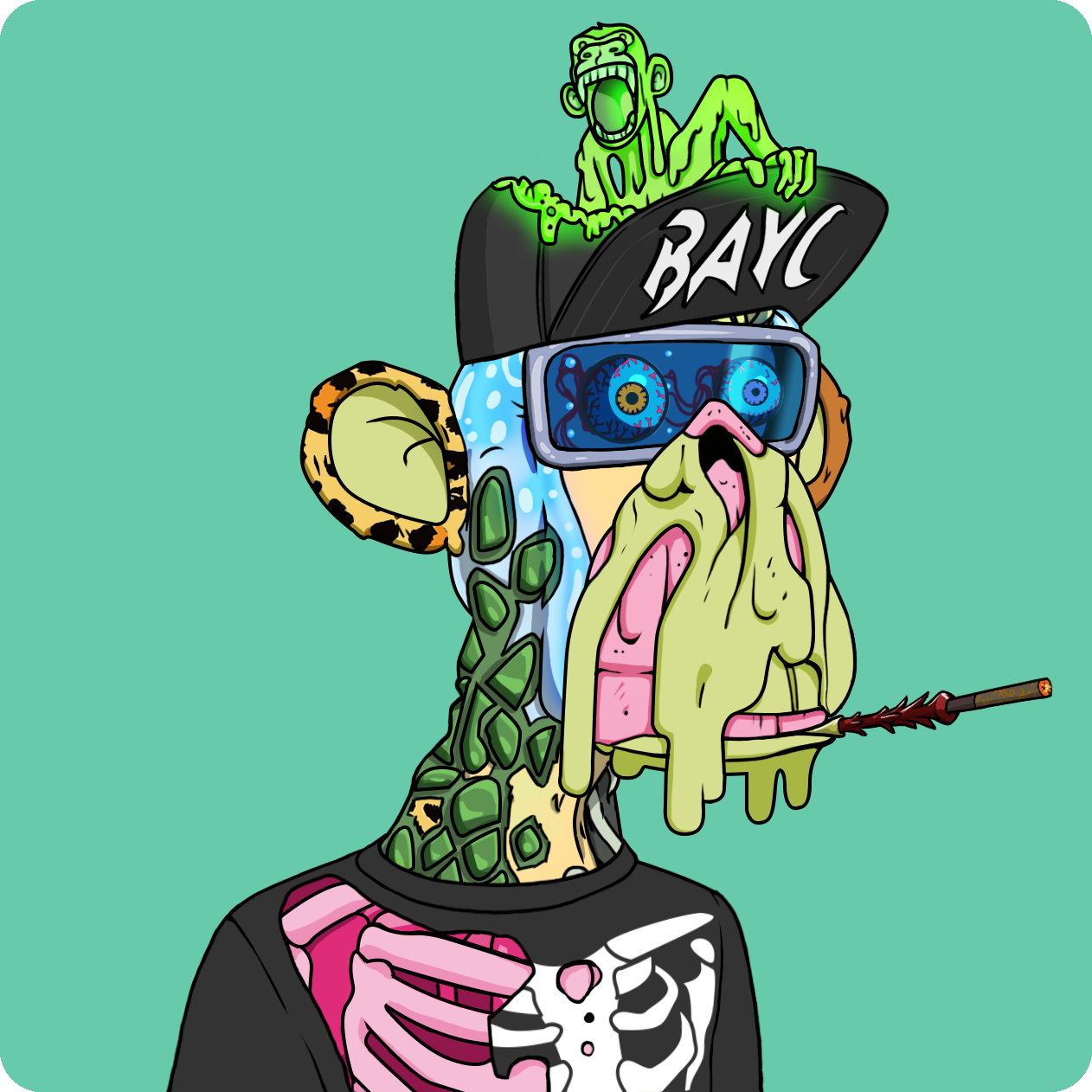 Yuga Labs - Mutant Ape Yacht Club - NFT # 6074