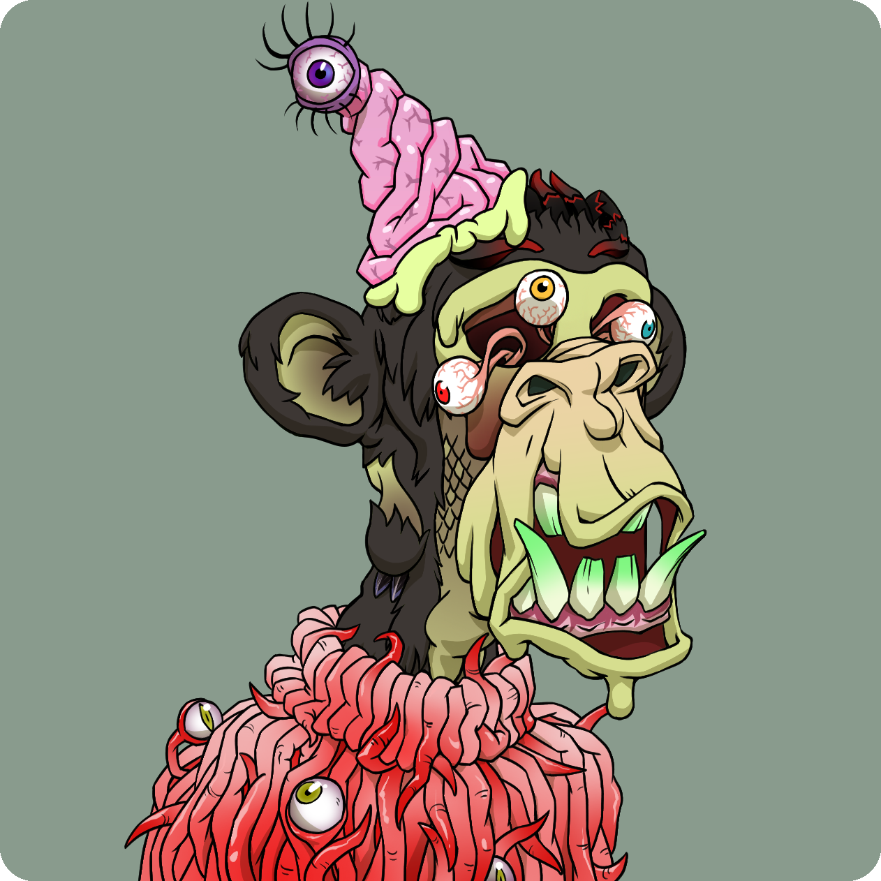 Yuga Labs - Mutant Ape Yacht Club - NFT # 306