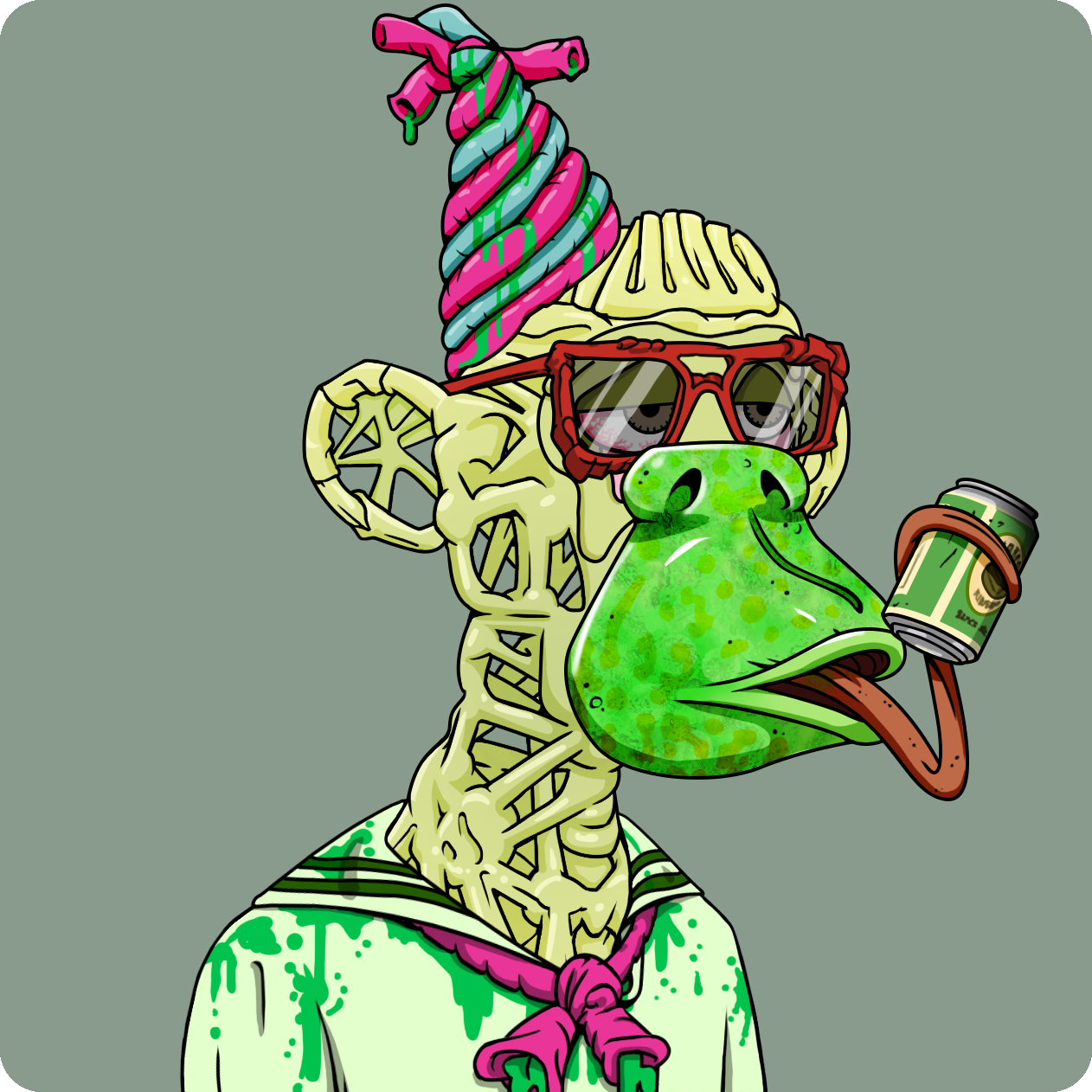 Yuga Labs - Mutant Ape Yacht Club - NFT # 889