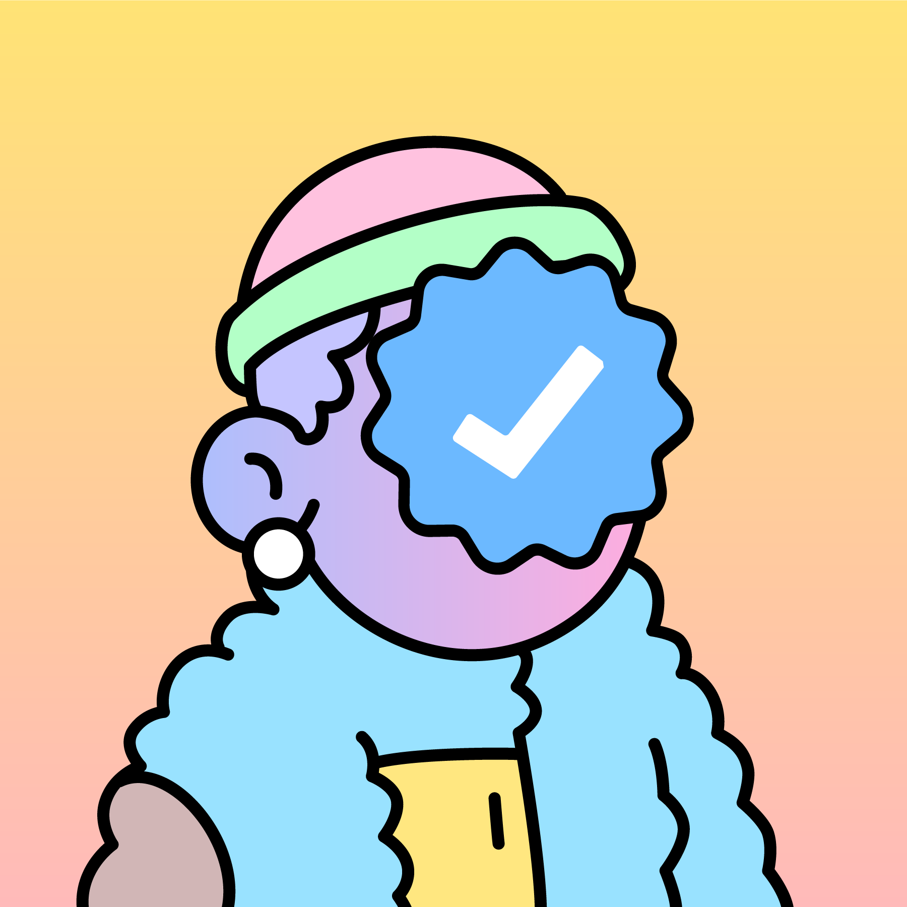 The Doodles Founders - Doodles - Doodle #9543 - NFT # 9543