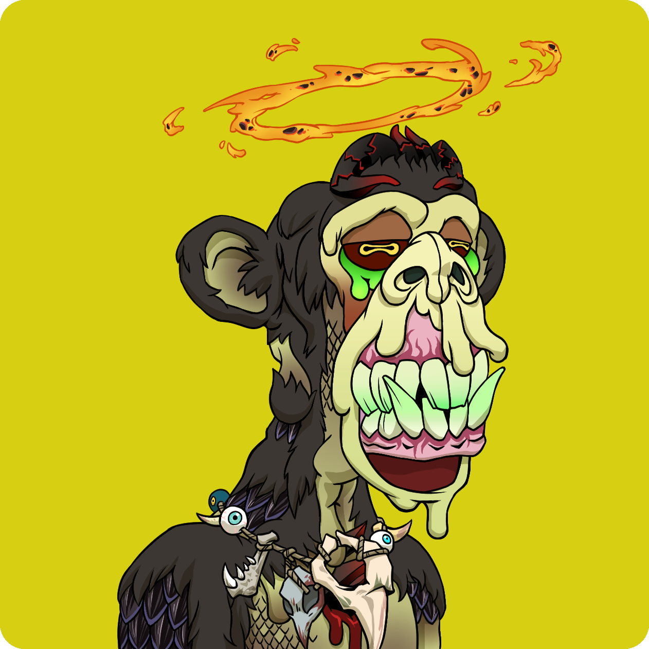 Yuga Labs - Mutant Ape Yacht Club - NFT # 7311