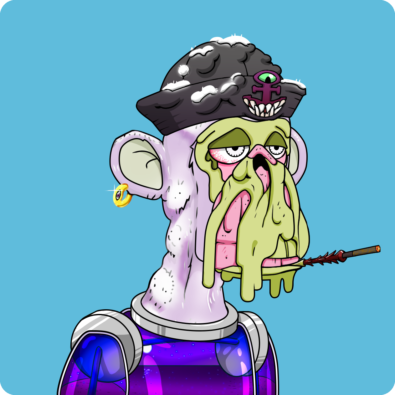 Yuga Labs - Mutant Ape Yacht Club - NFT # 2051