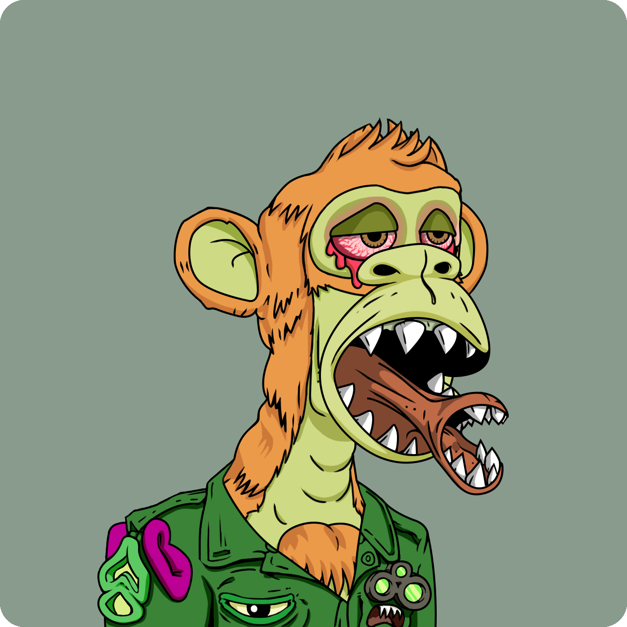 Yuga Labs - Mutant Ape Yacht Club - NFT # 5665