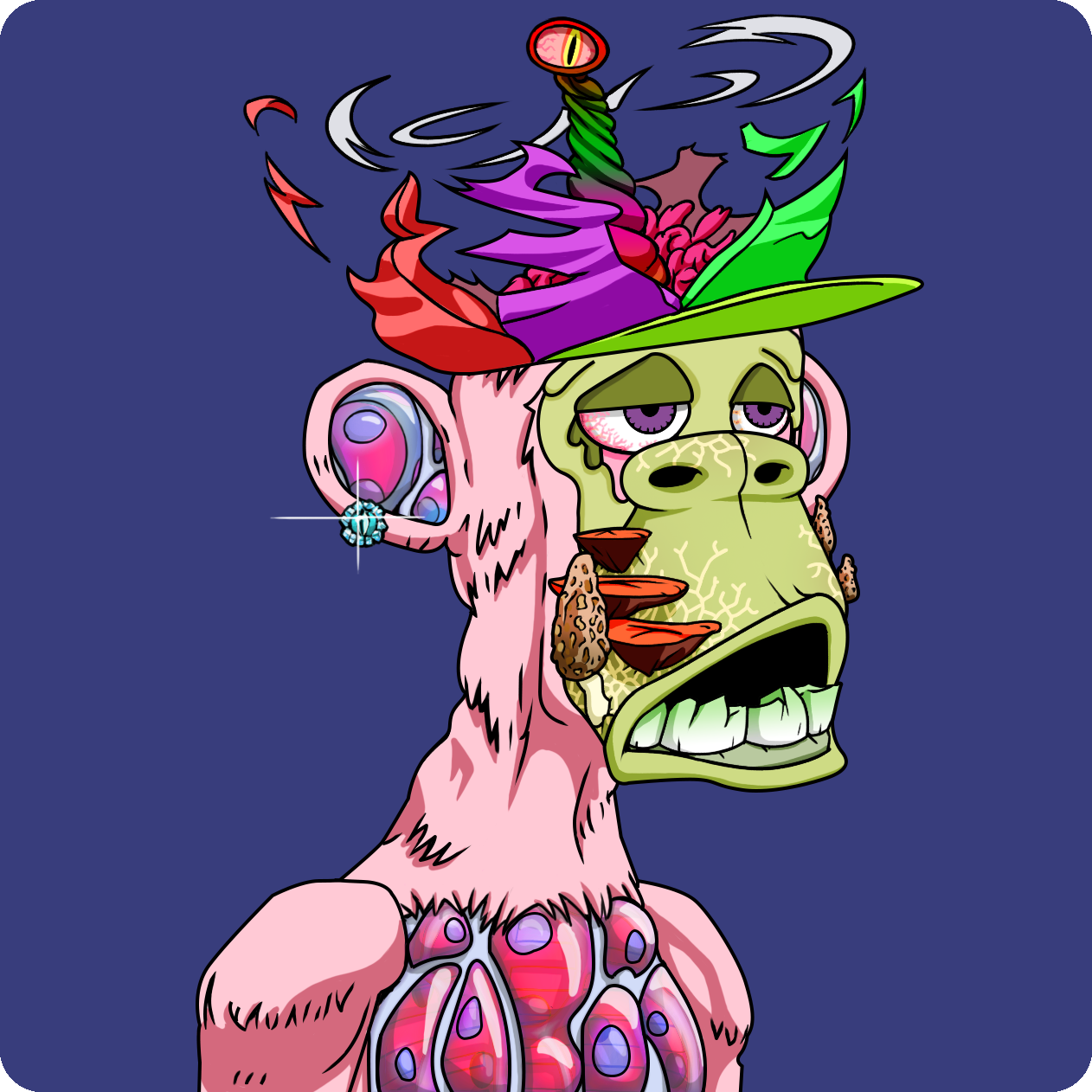 Yuga Labs - Mutant Ape Yacht Club - NFT # 17984