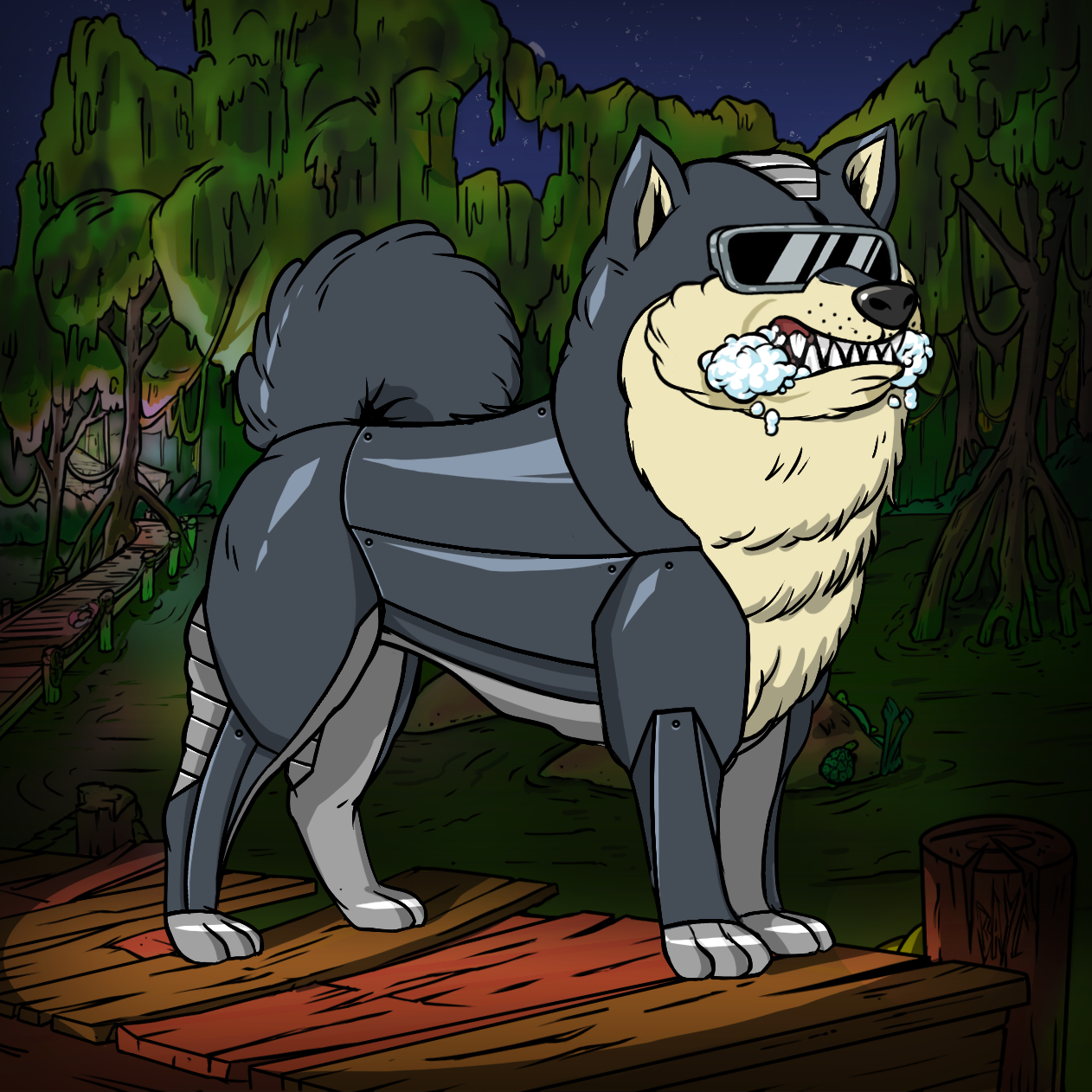 Yuga Labs - Bored Ape Kennel Club - NFT # 7105