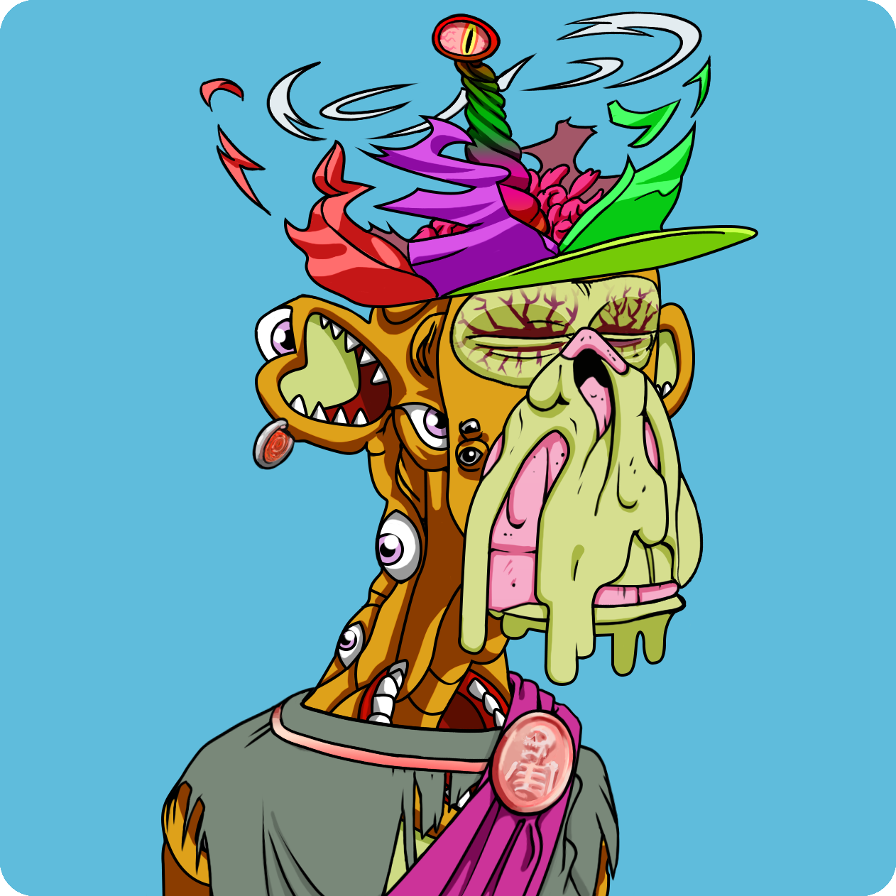 Yuga Labs - Mutant Ape Yacht Club - NFT # 20746