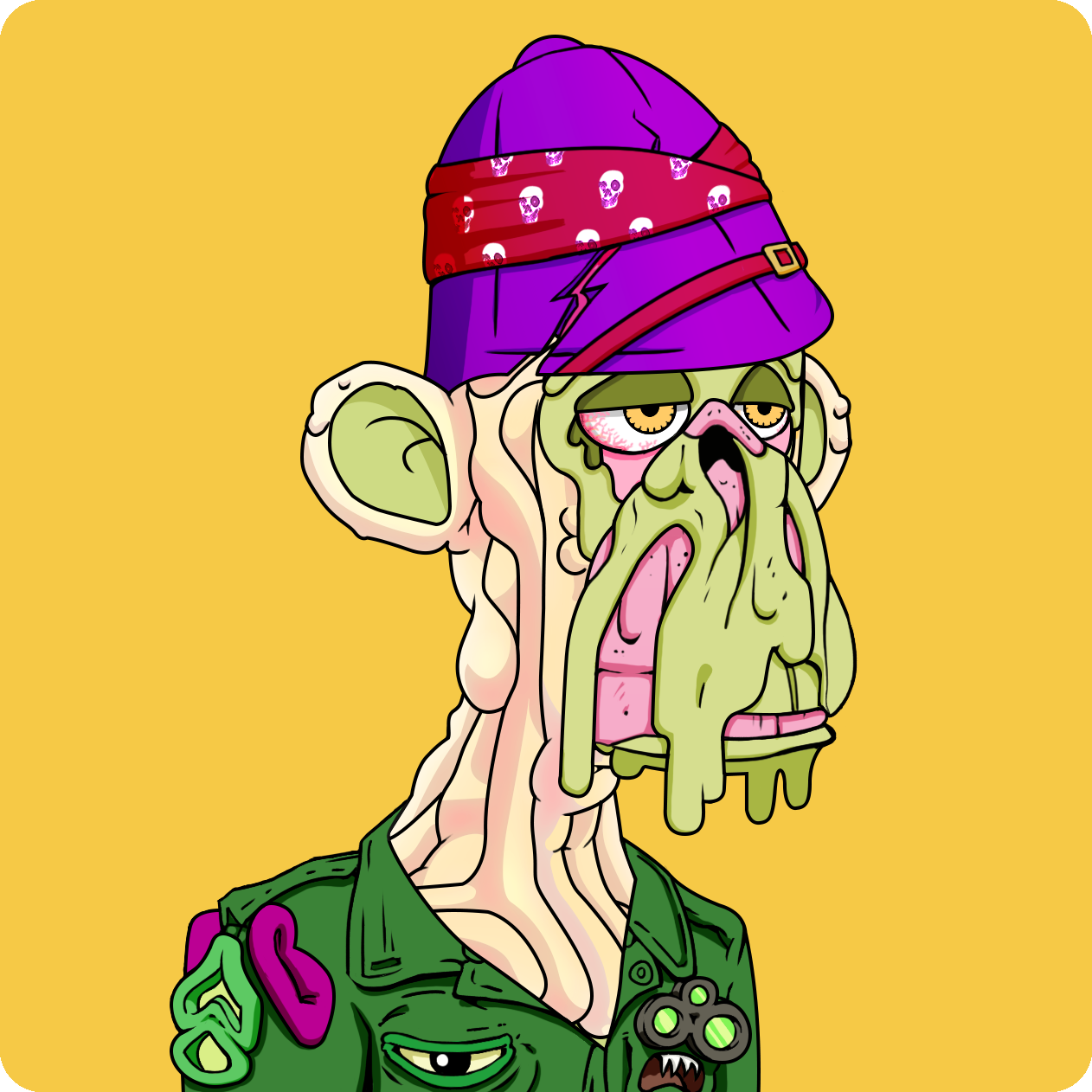 Yuga Labs - Mutant Ape Yacht Club - NFT # 3492