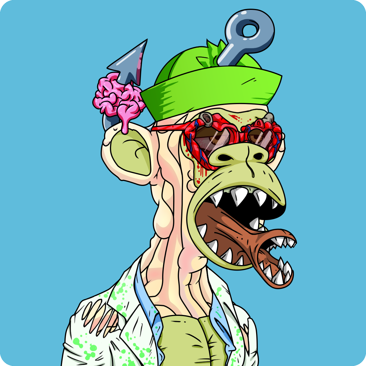 Yuga Labs - Mutant Ape Yacht Club - NFT # 1550