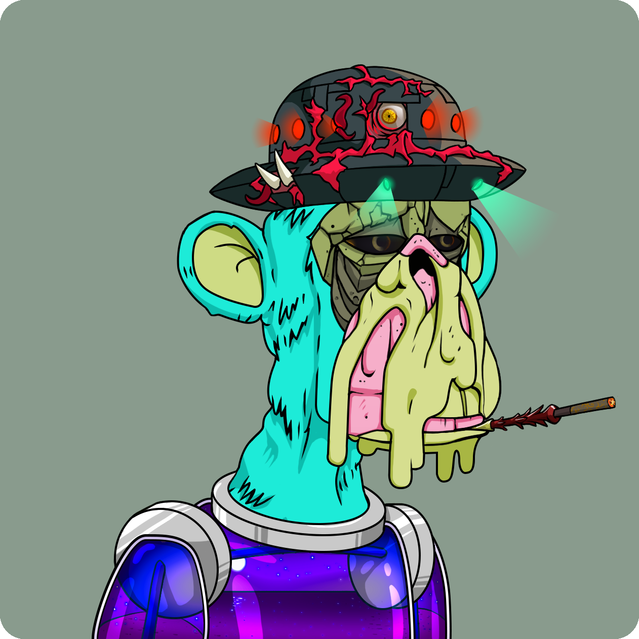 Yuga Labs - Mutant Ape Yacht Club - NFT # 2197