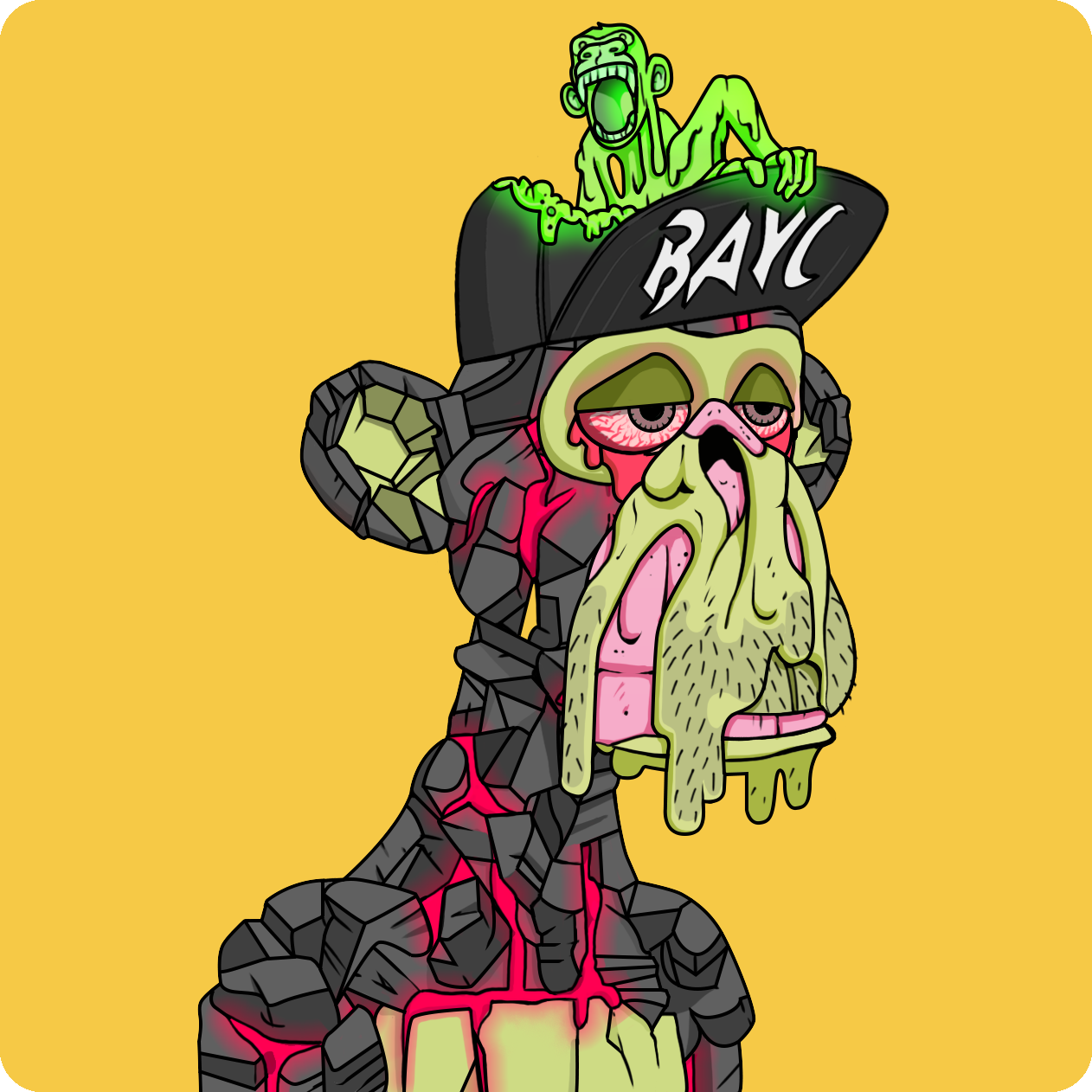 Yuga Labs - Mutant Ape Yacht Club - NFT # 10344