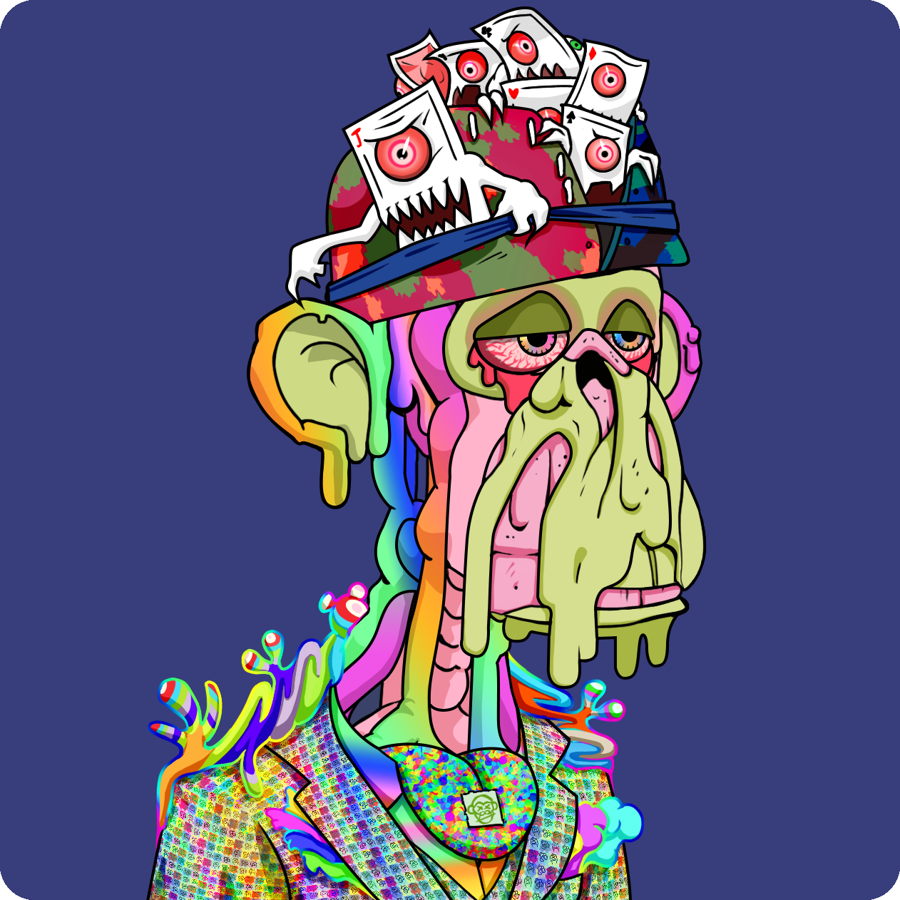 Yuga Labs - Mutant Ape Yacht Club - NFT # 2555